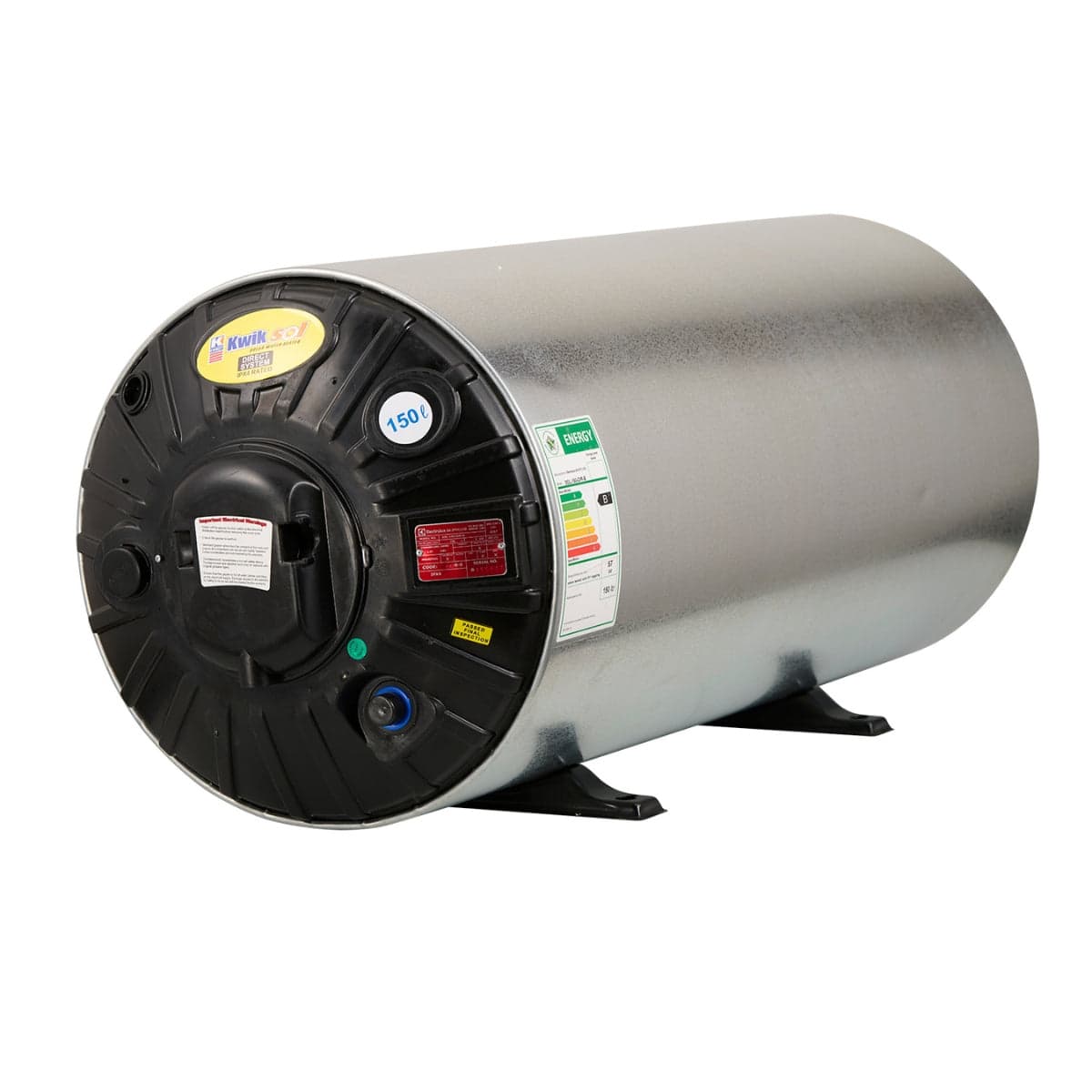 KwikSol 150L 400kPa Direct Solar Geyser