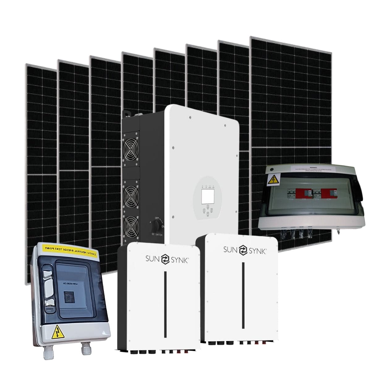 Sunsynk 5kW 10.24kWh 51.2V Self Consumption Solar Power System