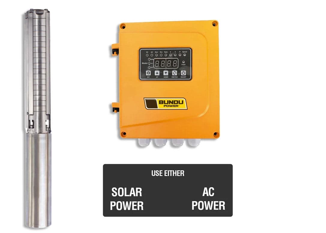 Bundu Power 149m 450v Hybrid Borehole Pump