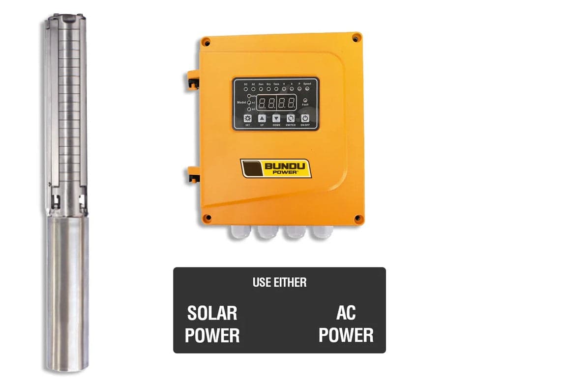 Bundu Power 190m 450v Hybrid Borehole Pump