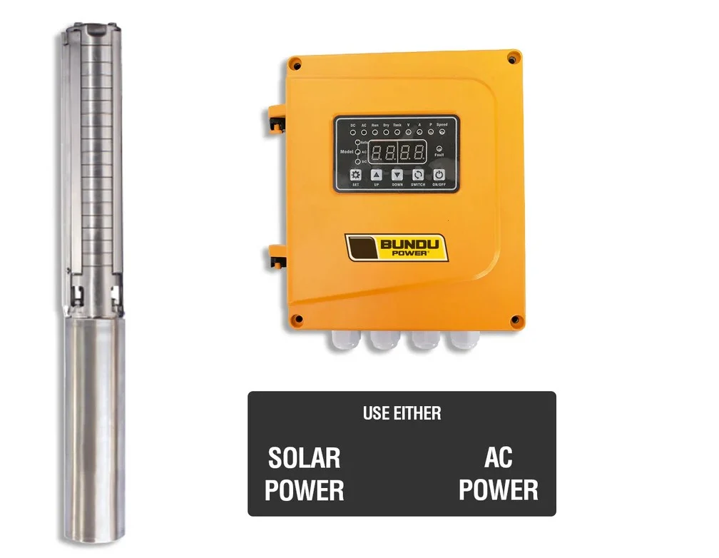 Bundu Power 255m 450v Hybrid Borehole Pump