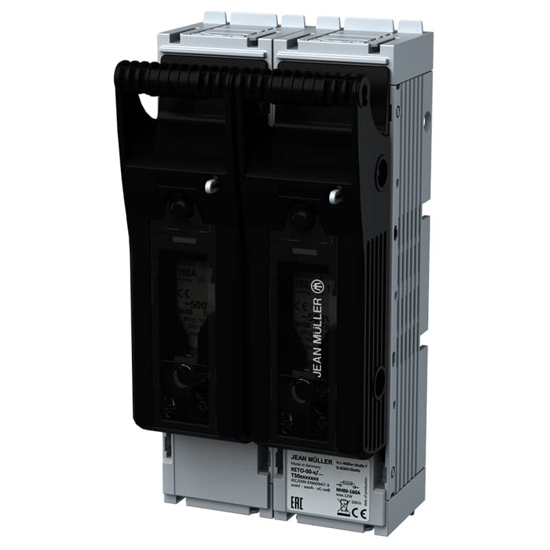 Jean Muller KETO-1 Battery Disconnector with 250A Fuses