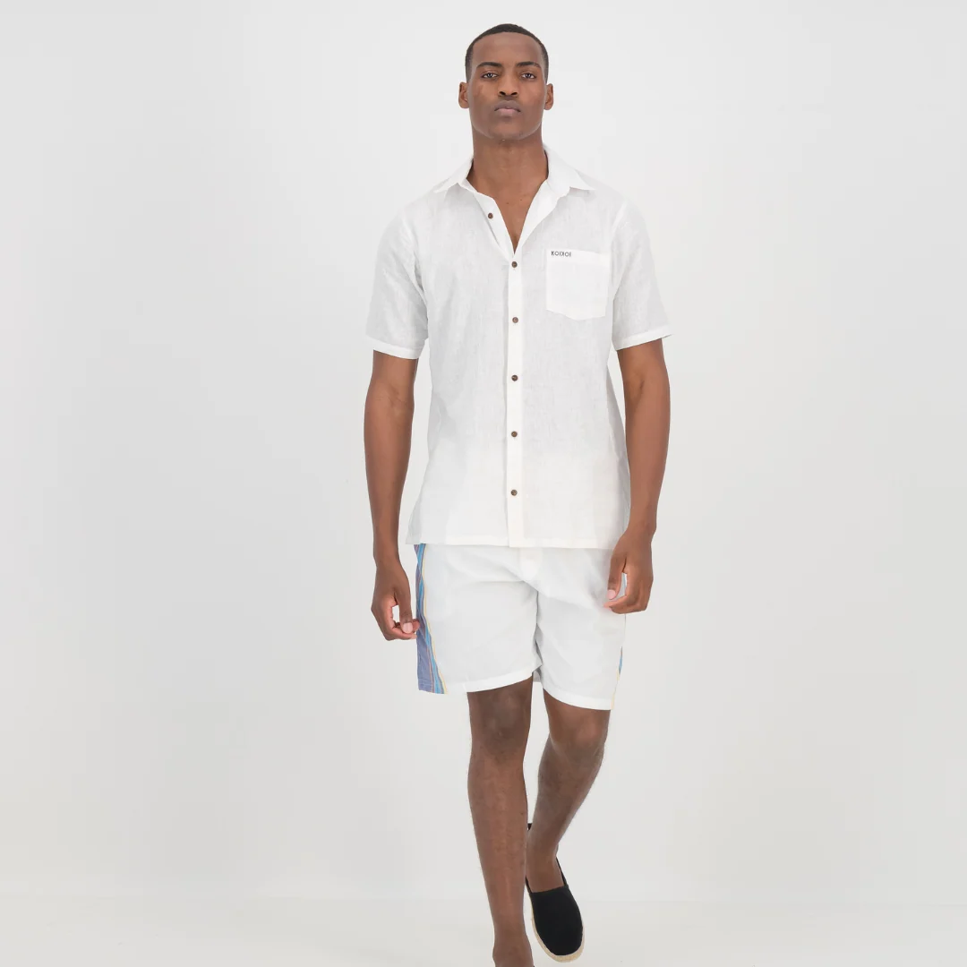 Relaxed Fit Shorts - Ocean Breeze