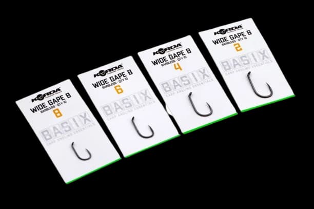 Korda Basix Wide Gape Hooks