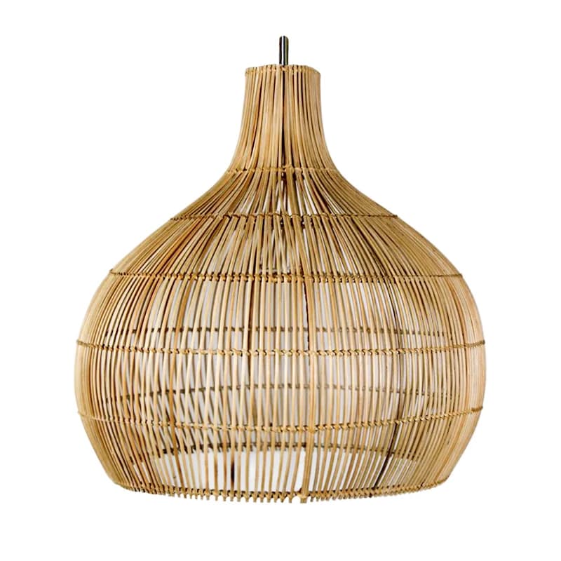 Bell Pendant Lampshade (Straight Weave)