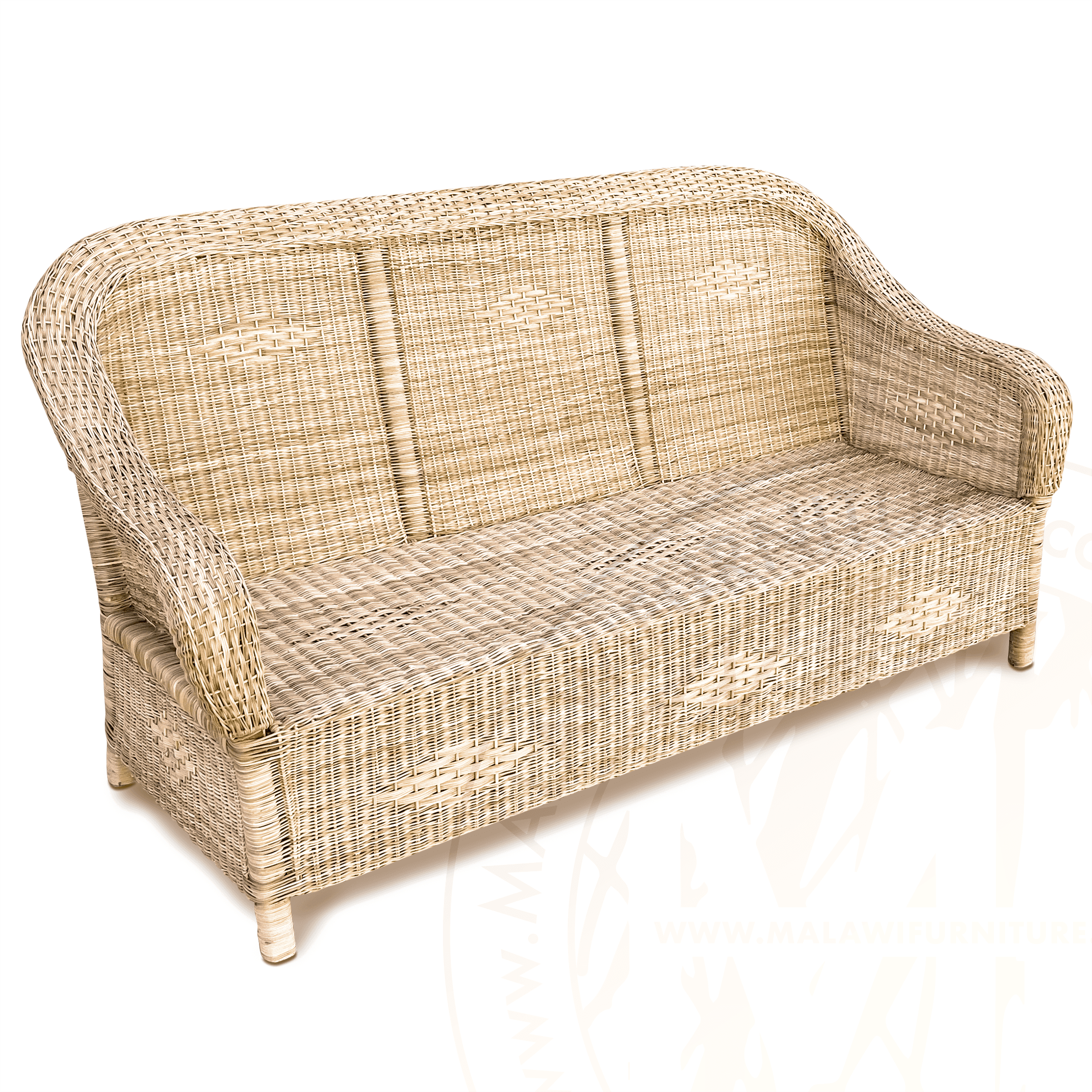 Classic Three Seater Malawi Couch