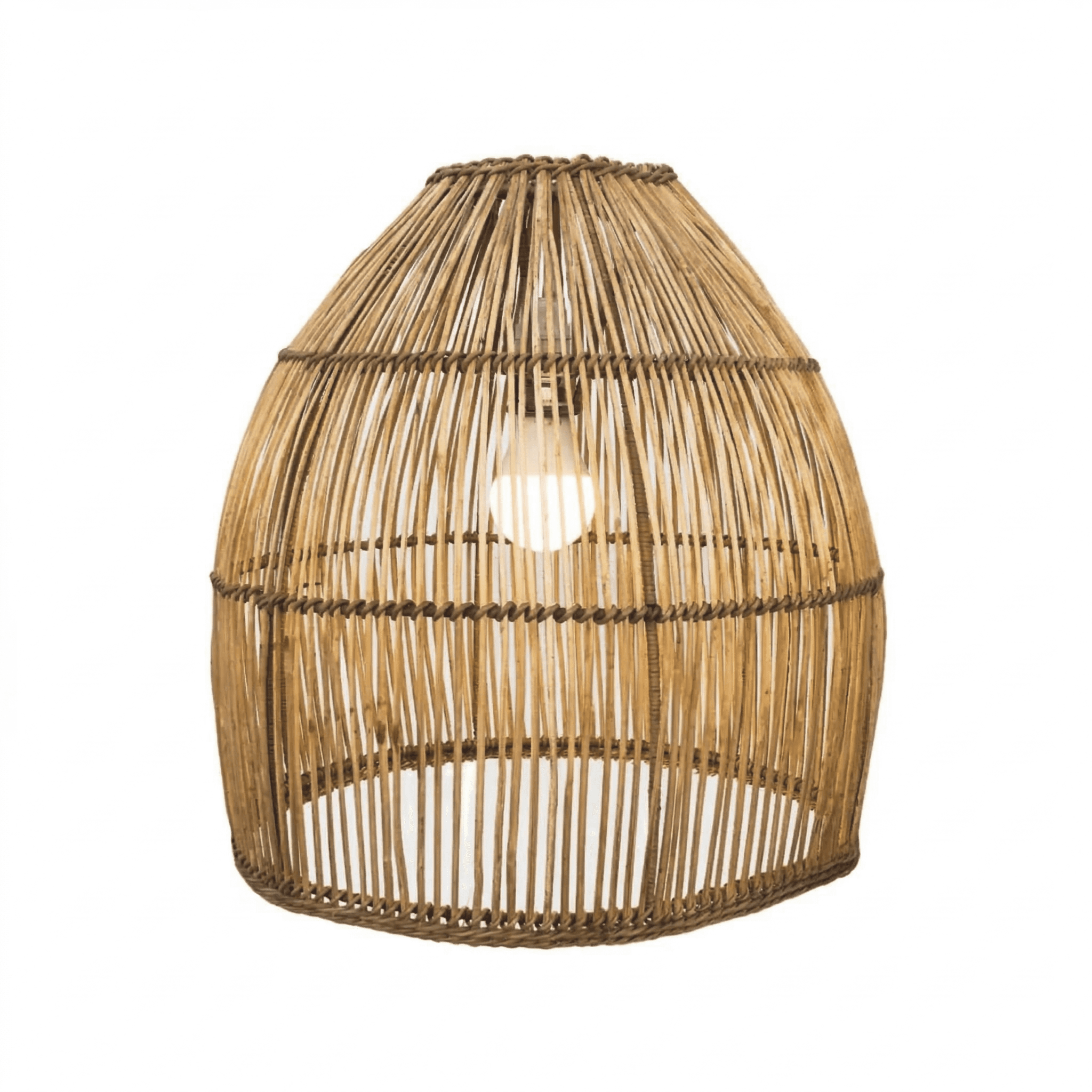 Beehive Pendant Lampshade (Straight weave)