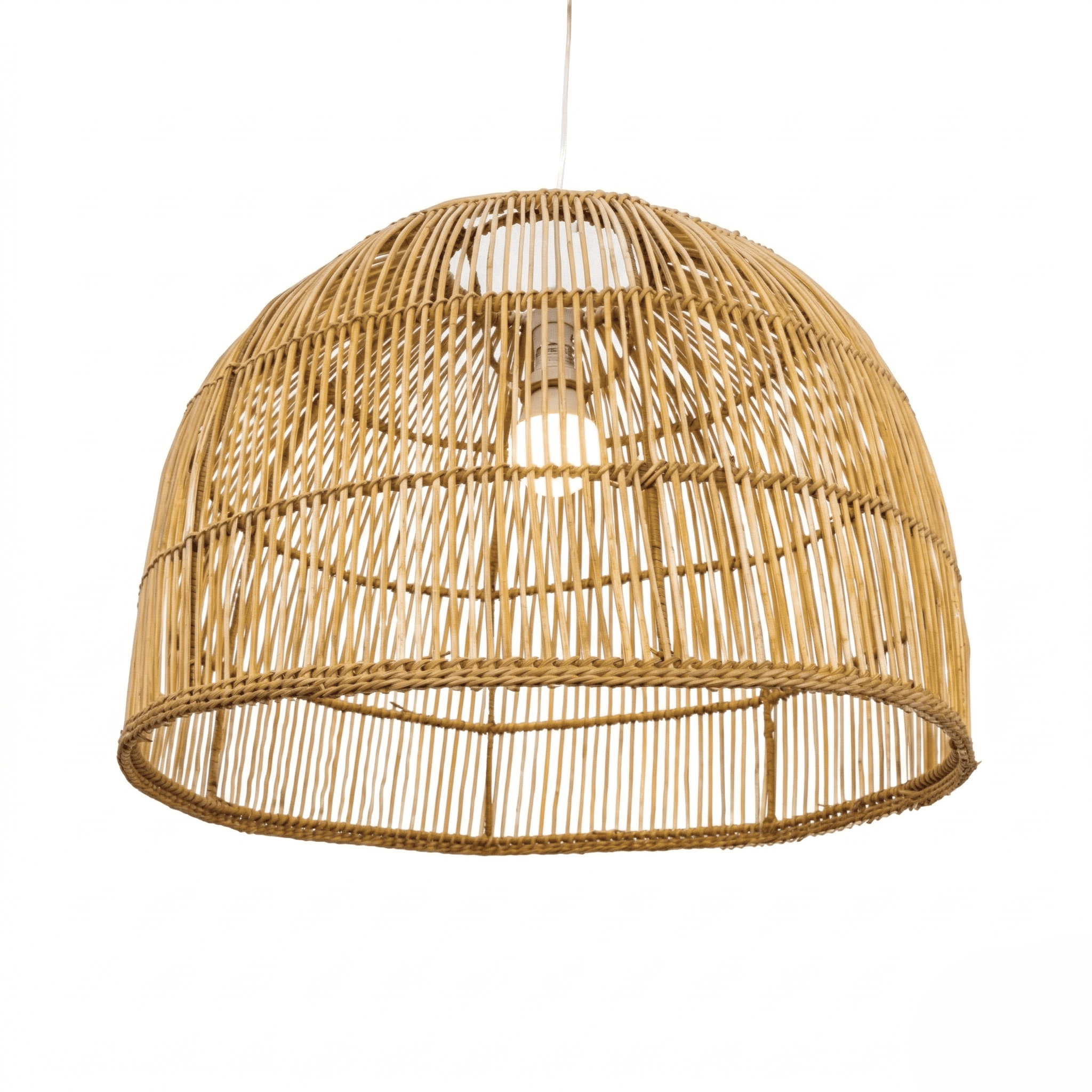 Dome Pendant Lampshade (Straight weave)