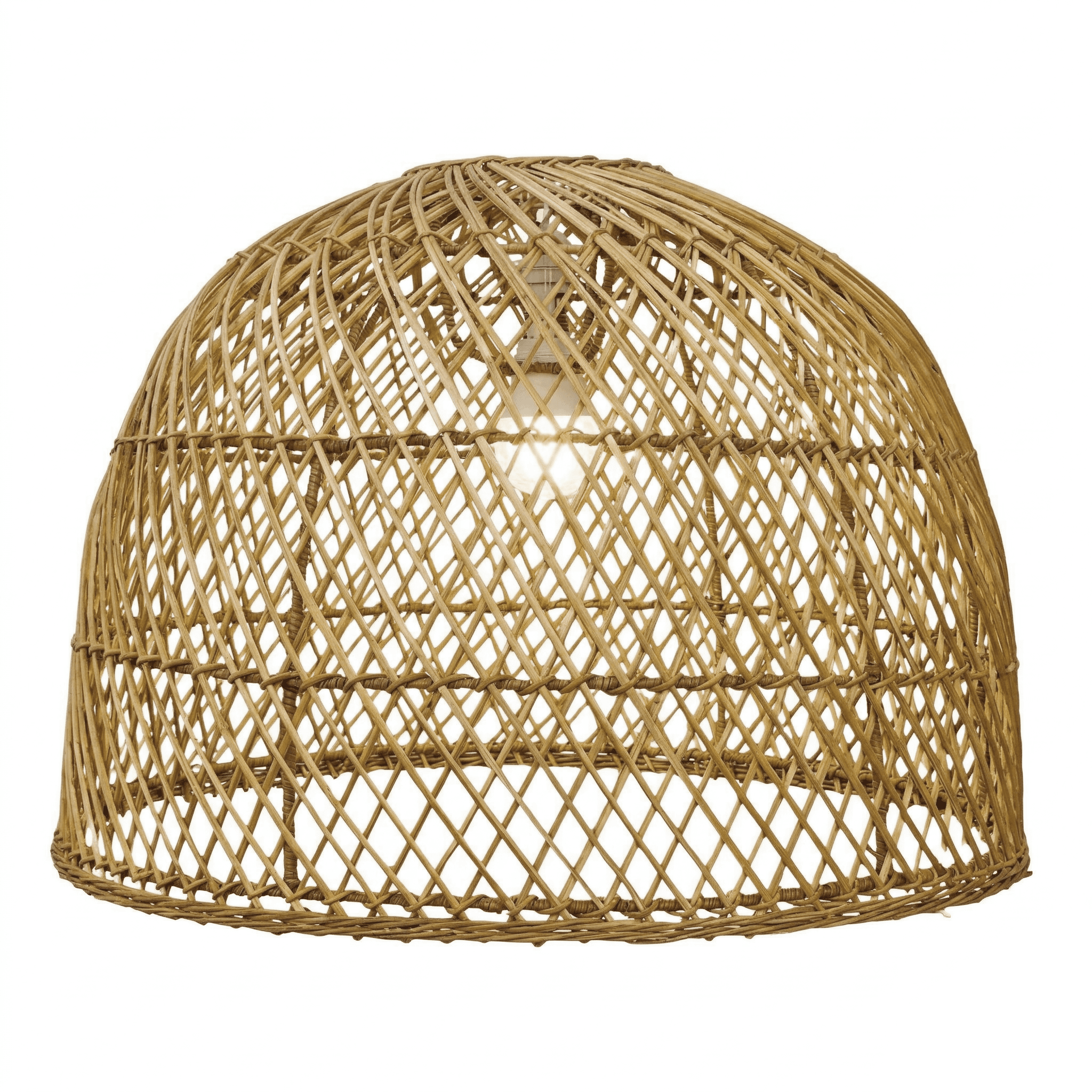 Dome Pendant Lampshade (X-Weave)