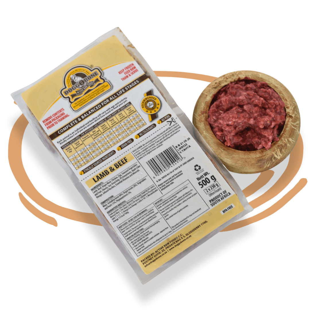 Doggobone Lamb and Beef 500g