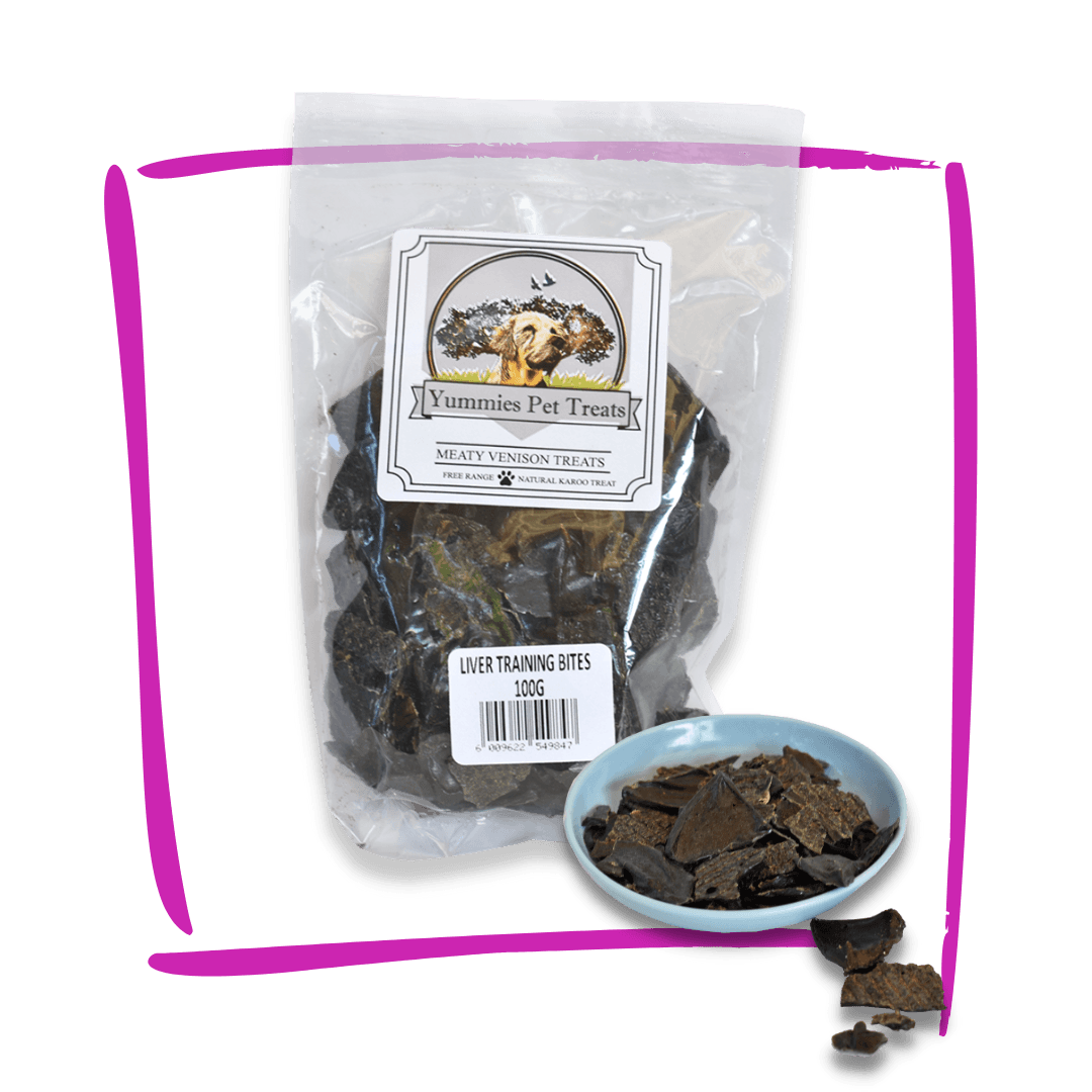 Venison Liver Biltong Training Treats 100g