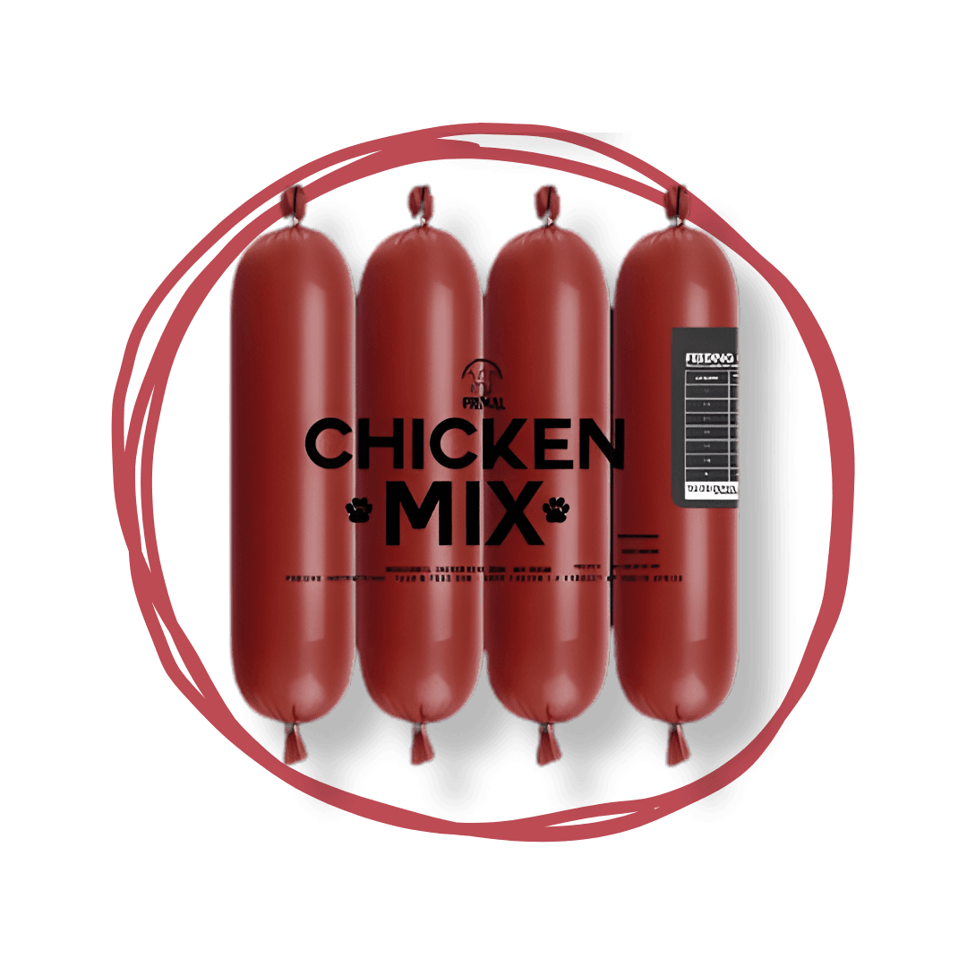 Primal Raw Chicken Mix Minis (4x250g)