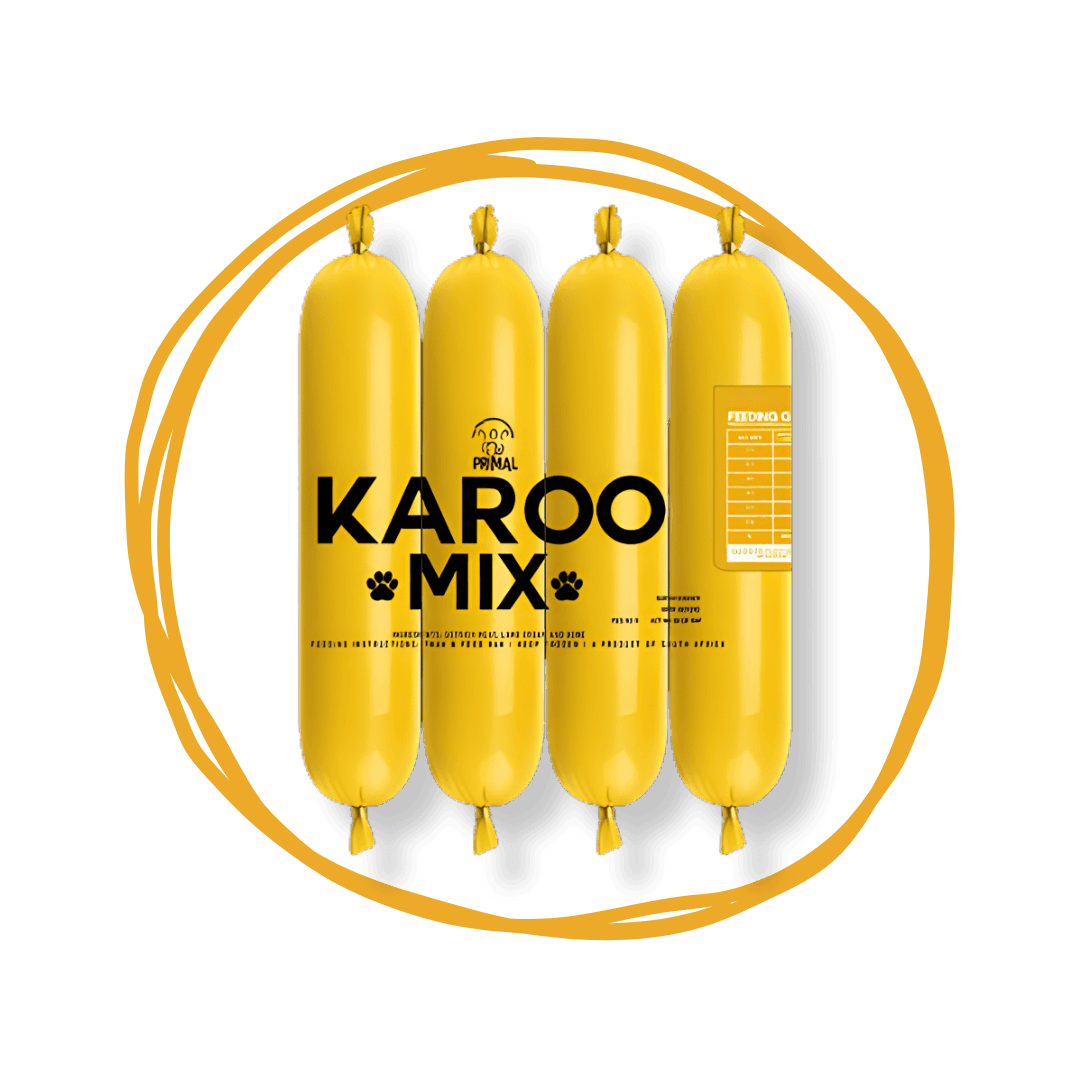 Primal Raw Karoo (Ostrich) Mix Minis (4x250g)