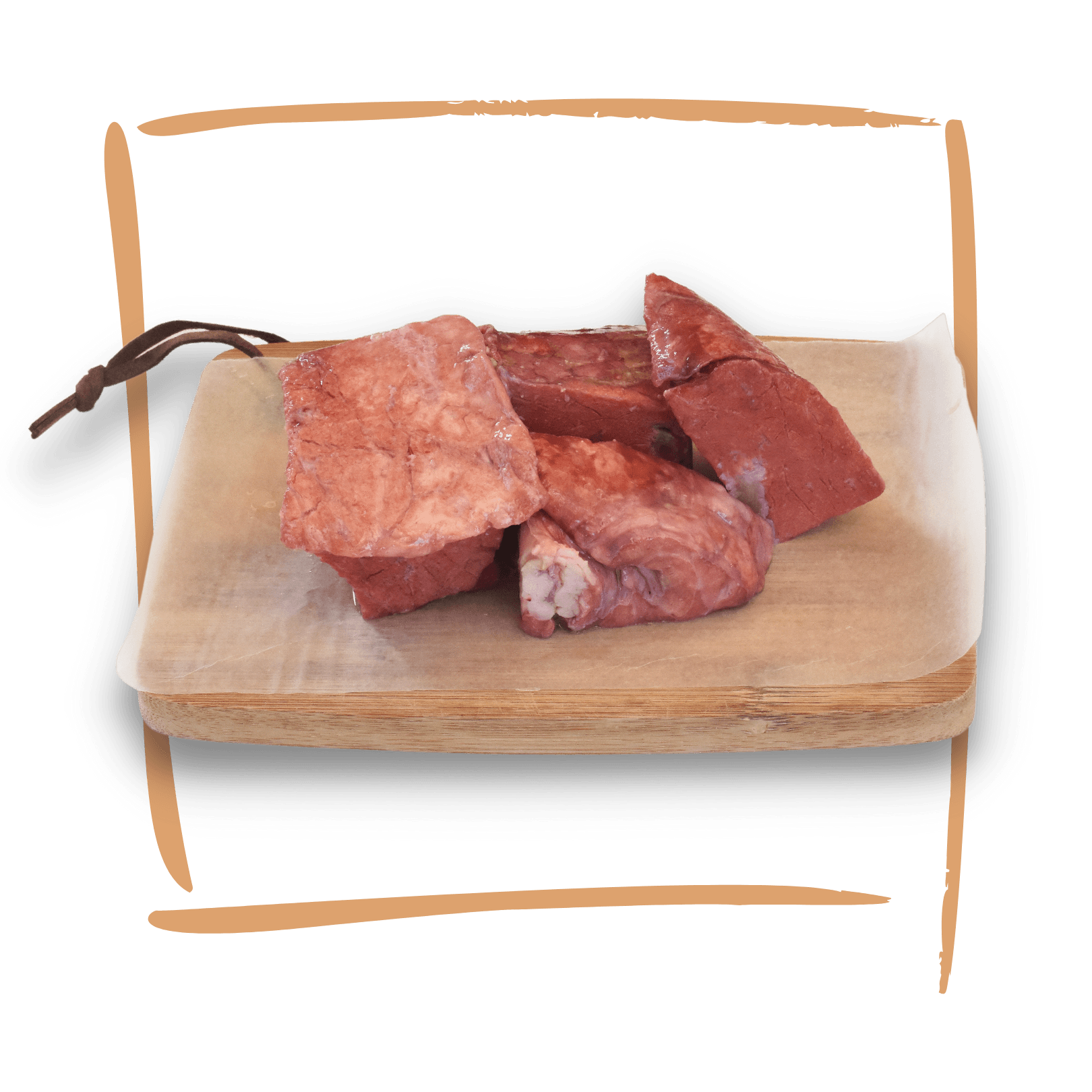 Beef Lung Chunks 1kg