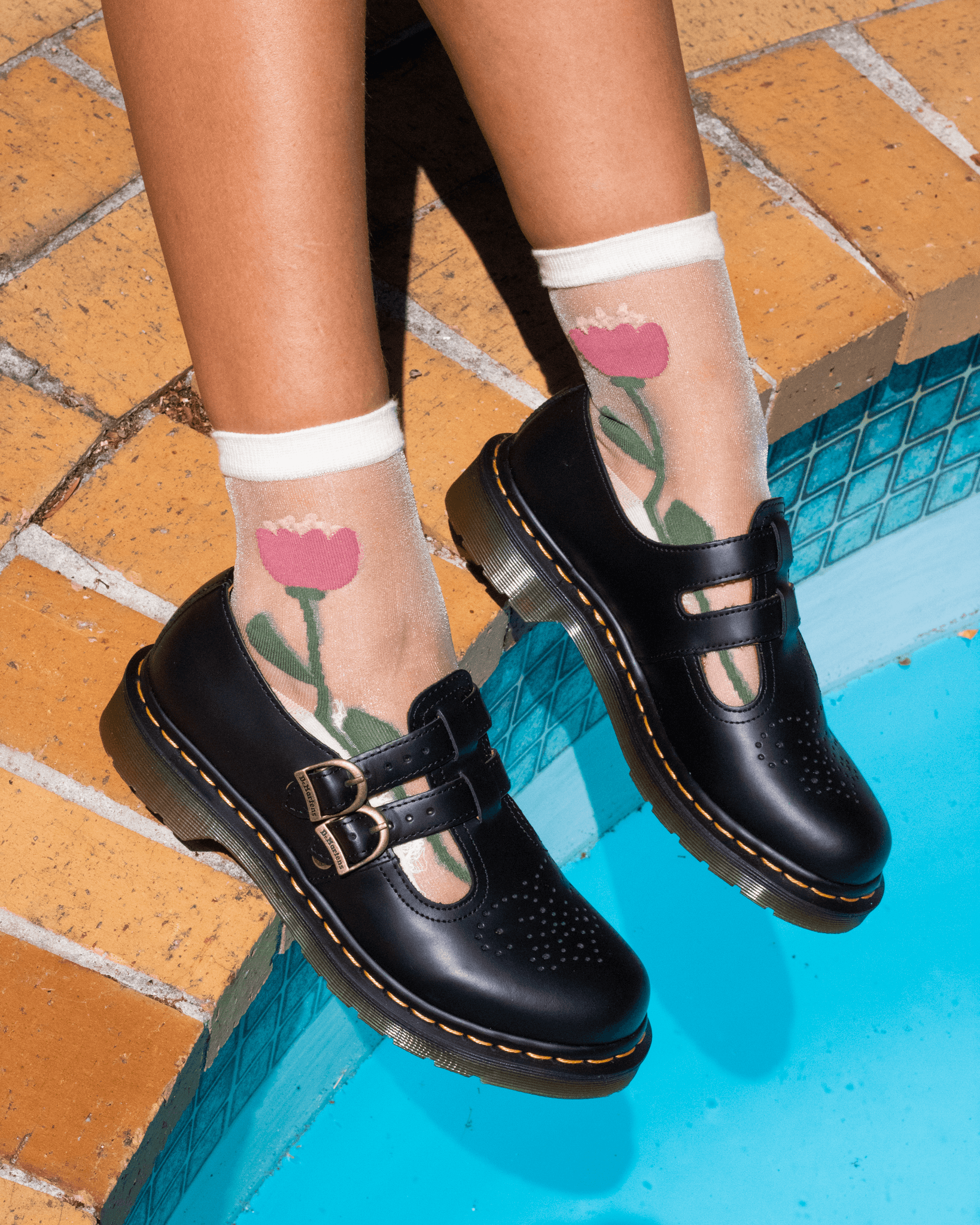 DR. MARTENS 8065 MARY JANE BLACK SMOOTH
