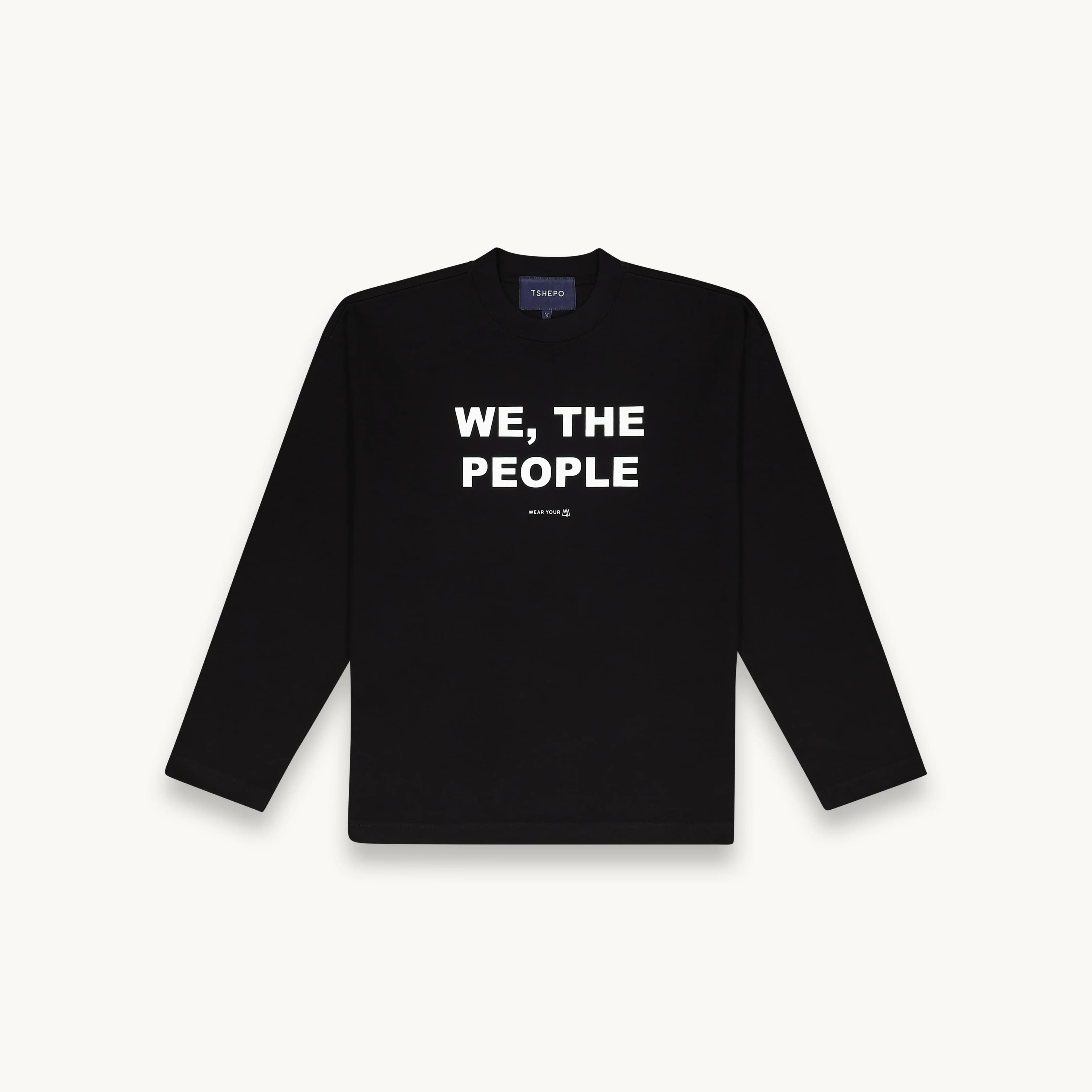 WE, THE PEOPLE LONG SLEEVE T-SHIRT