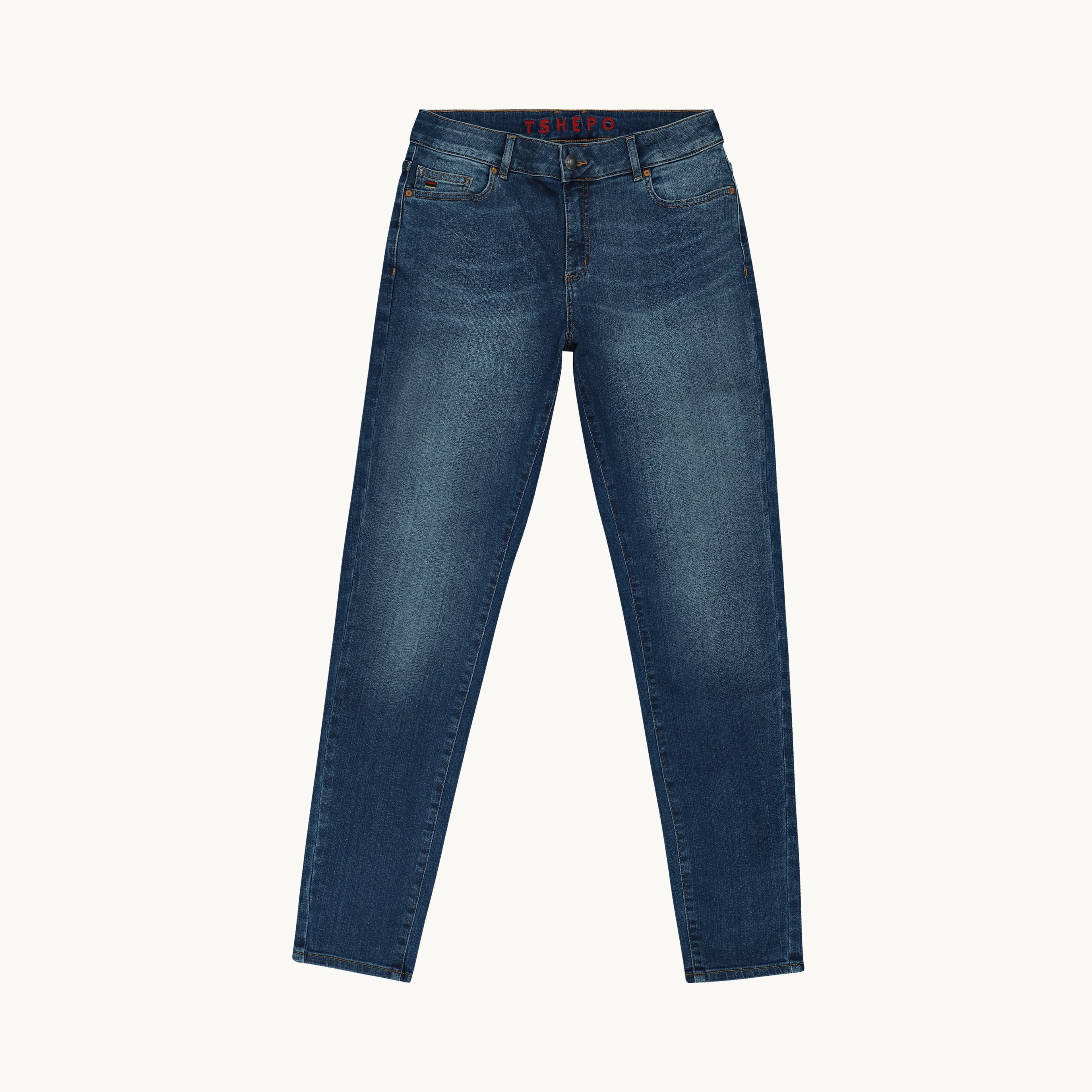 WOMENS A1 LIGHT WASH JEANS