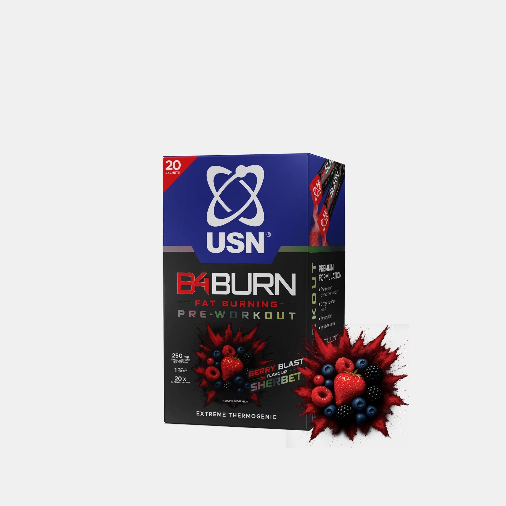 B4-Burn Fat Burning Pre-Workout