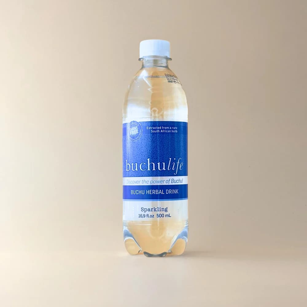 Sparkling Herbal Water with Buchu