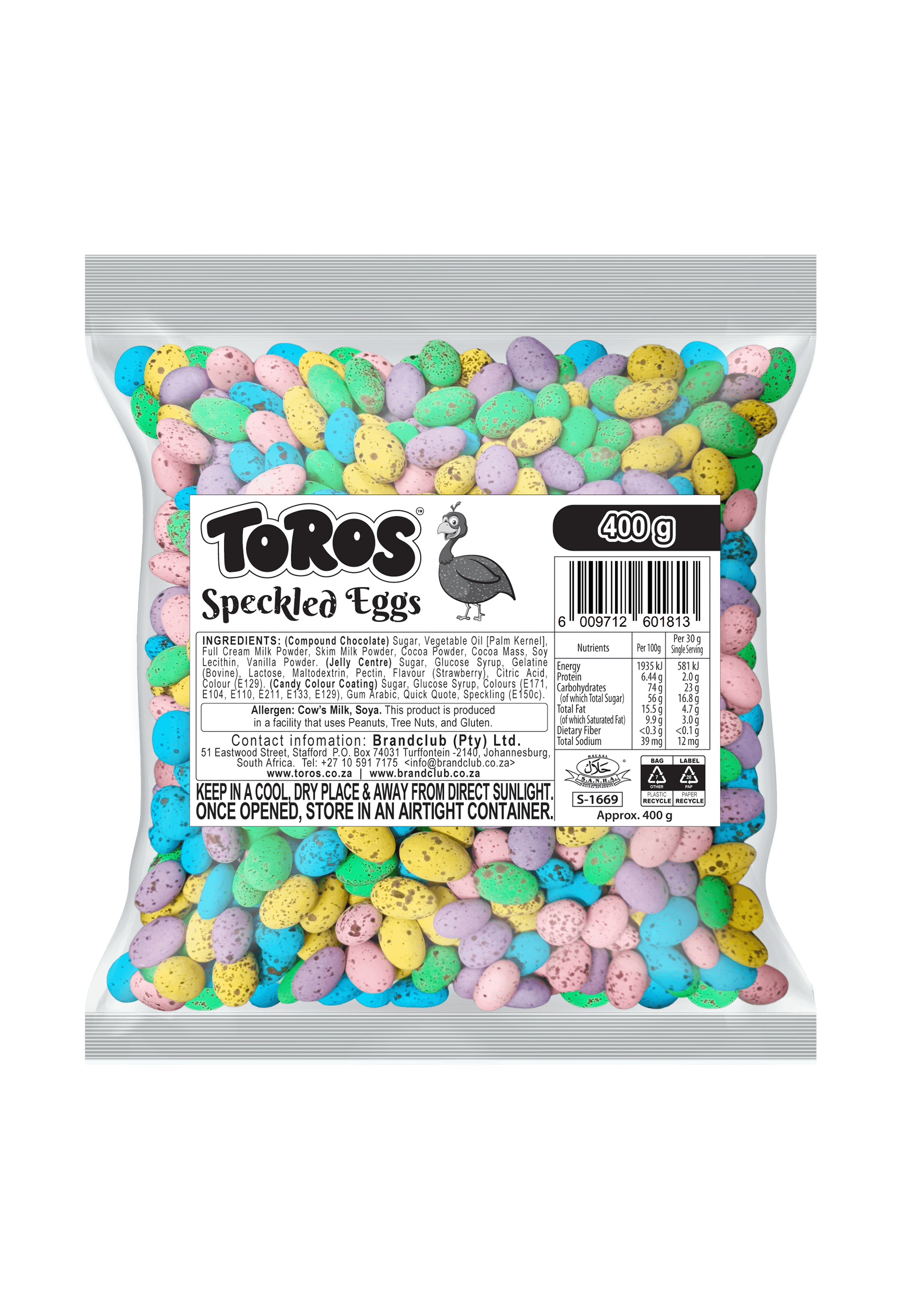 Toros Speckled Eggs 400g