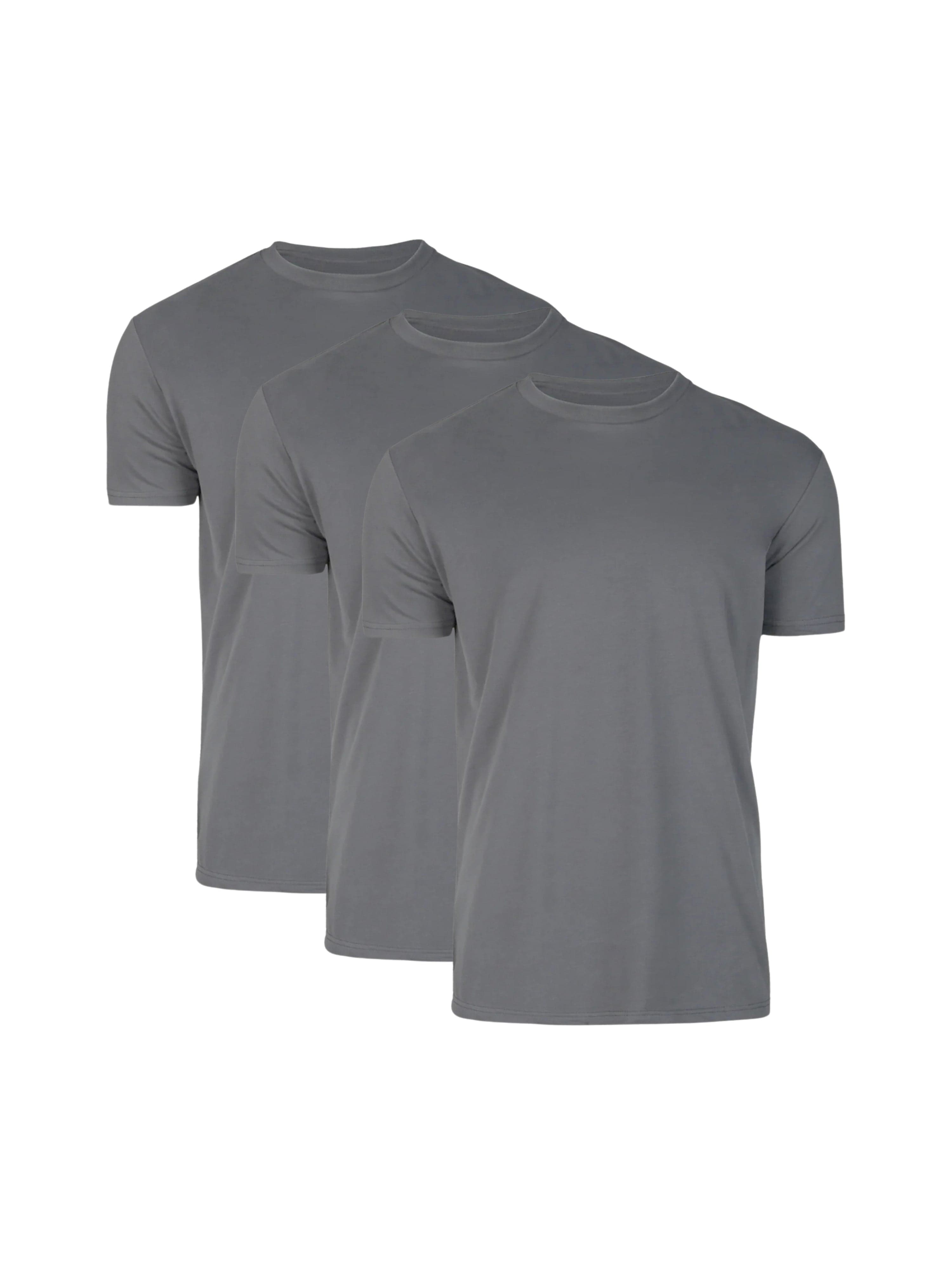 Crew Tees | 3-Pack Charcoal