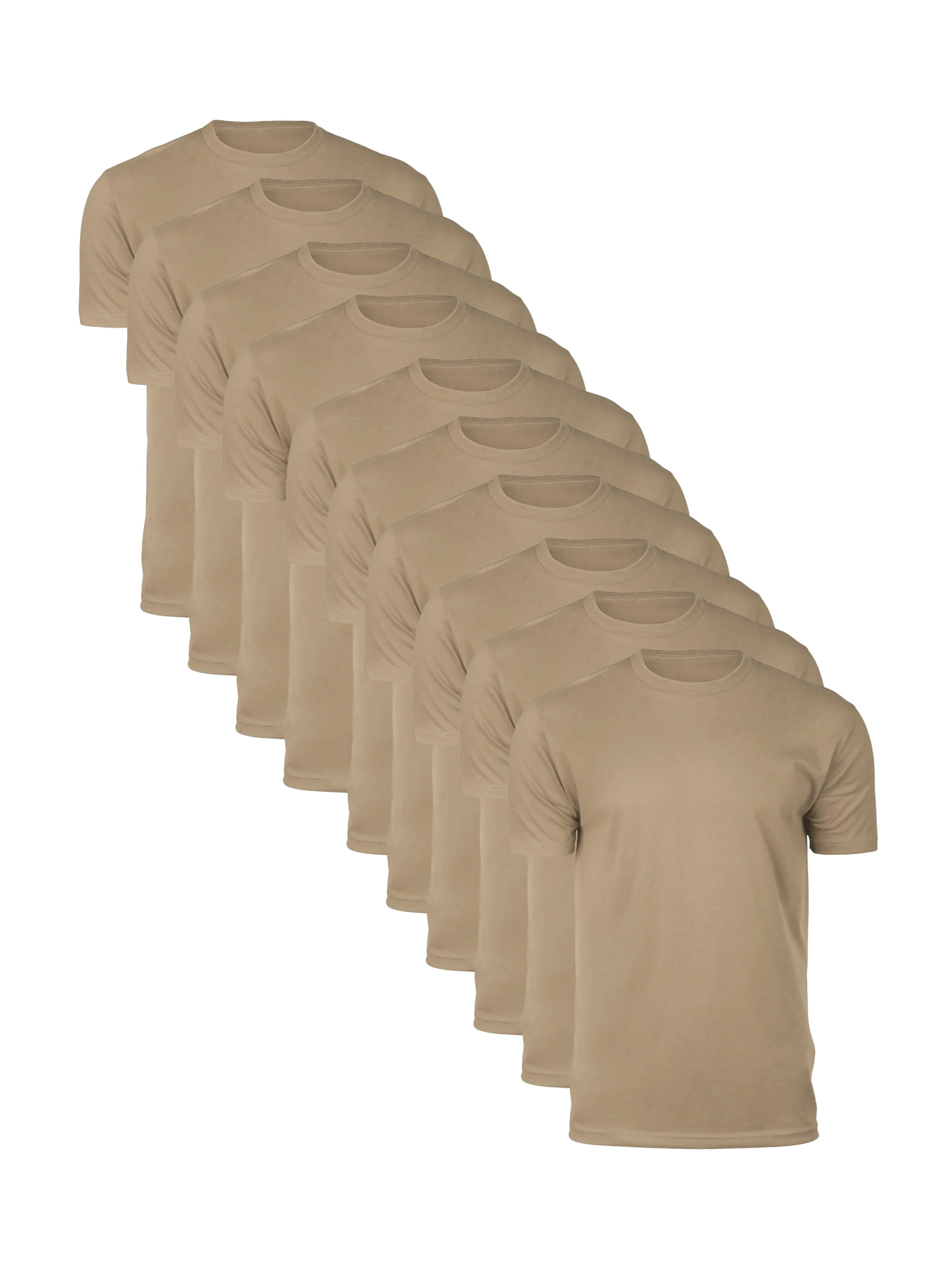 Crew Tees | 10-Pack Khaki