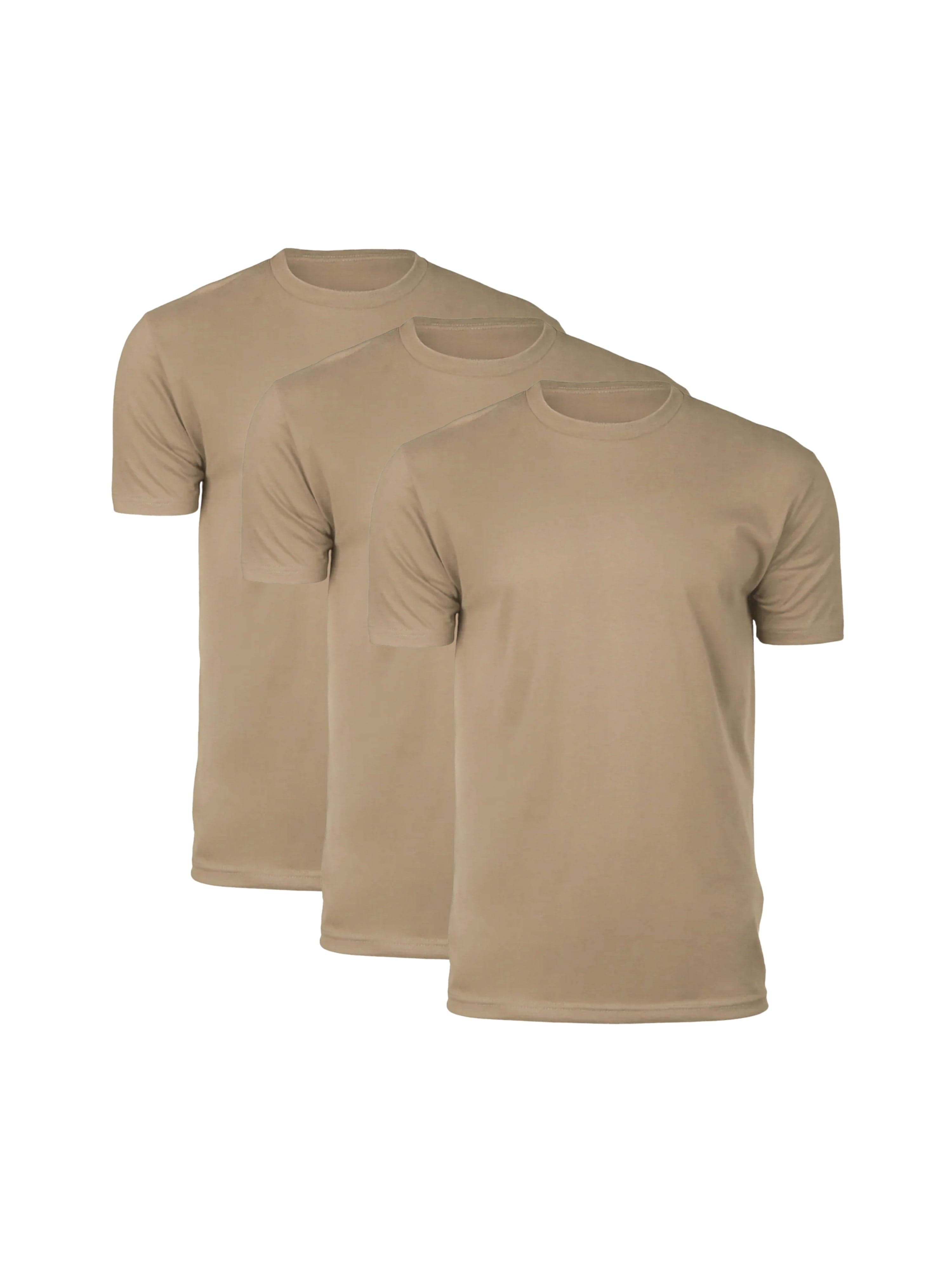 Crew Tees | 3-Pack Khaki
