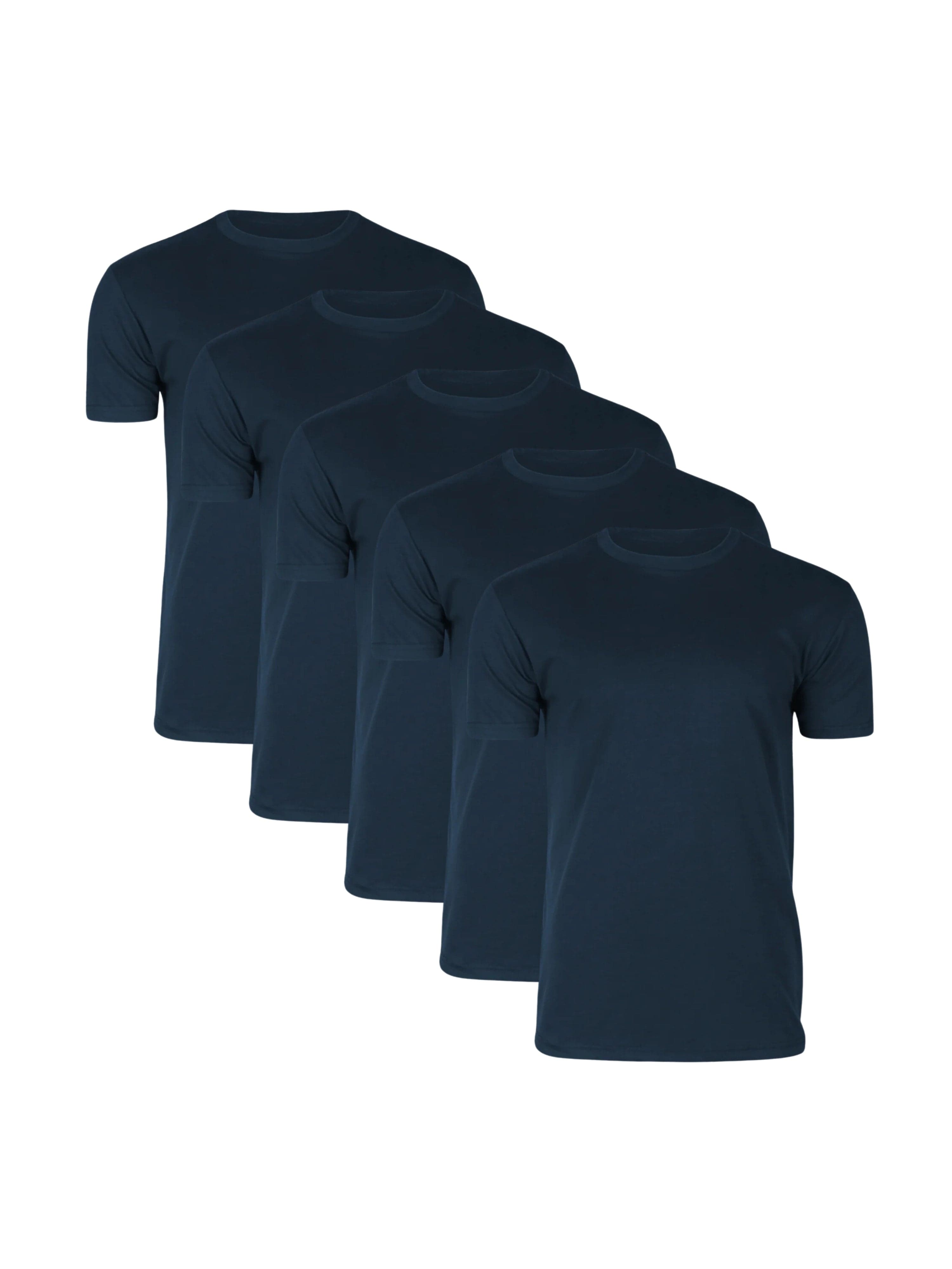 Crew Tees | 5-Pack Navy