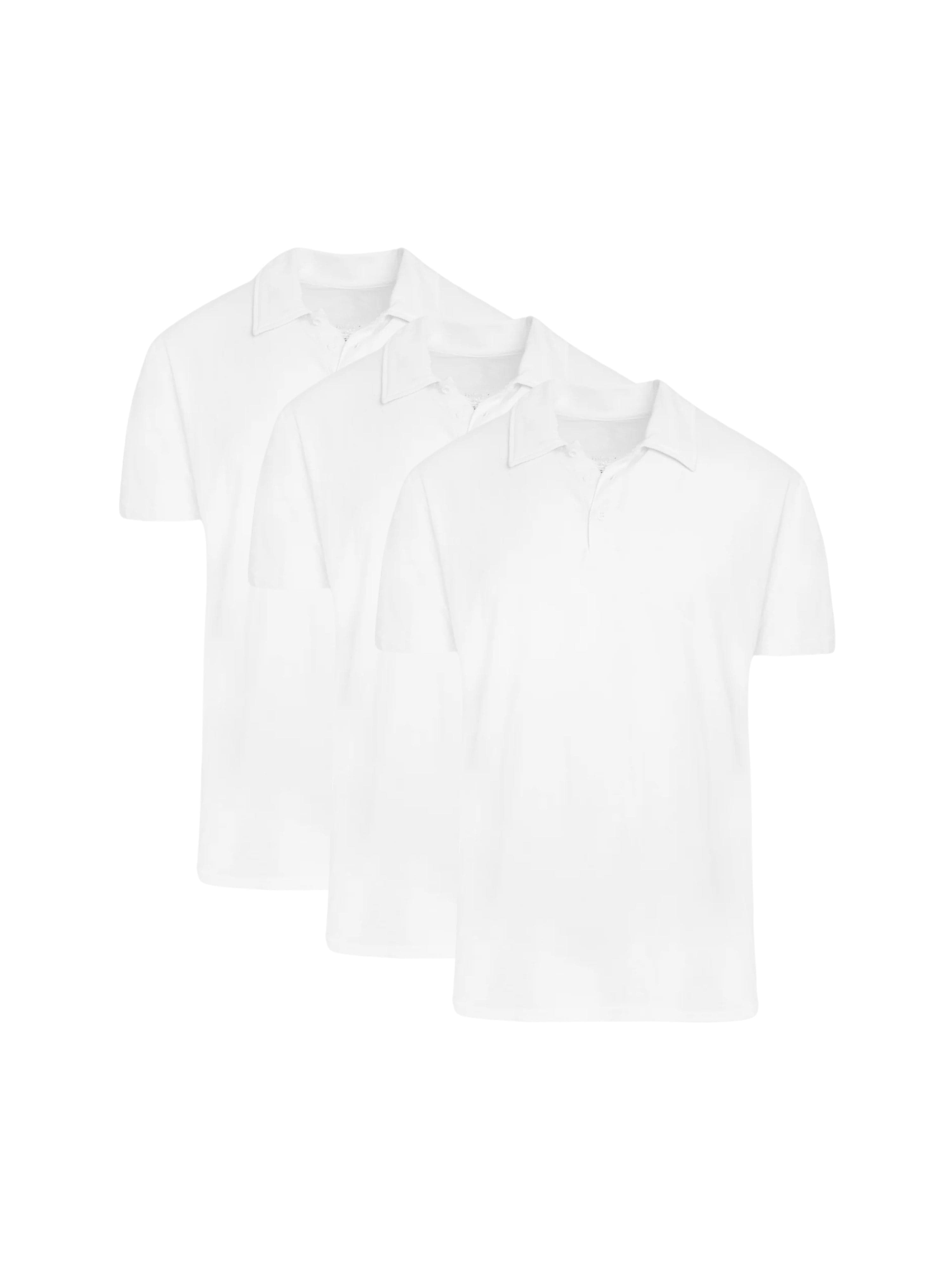 Classic Polos | 3-Pack White