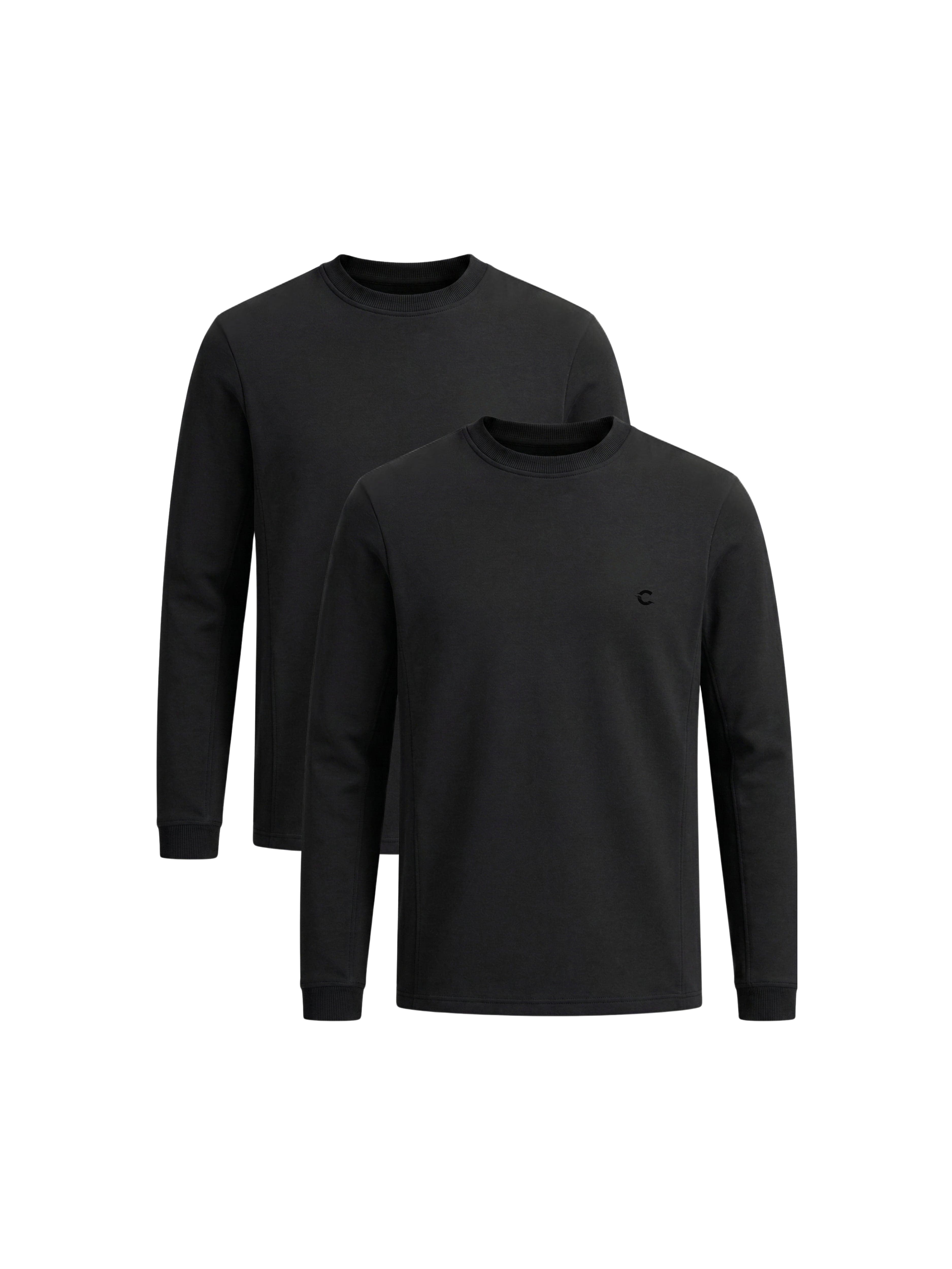 Sweaters | 2-Pack | Black