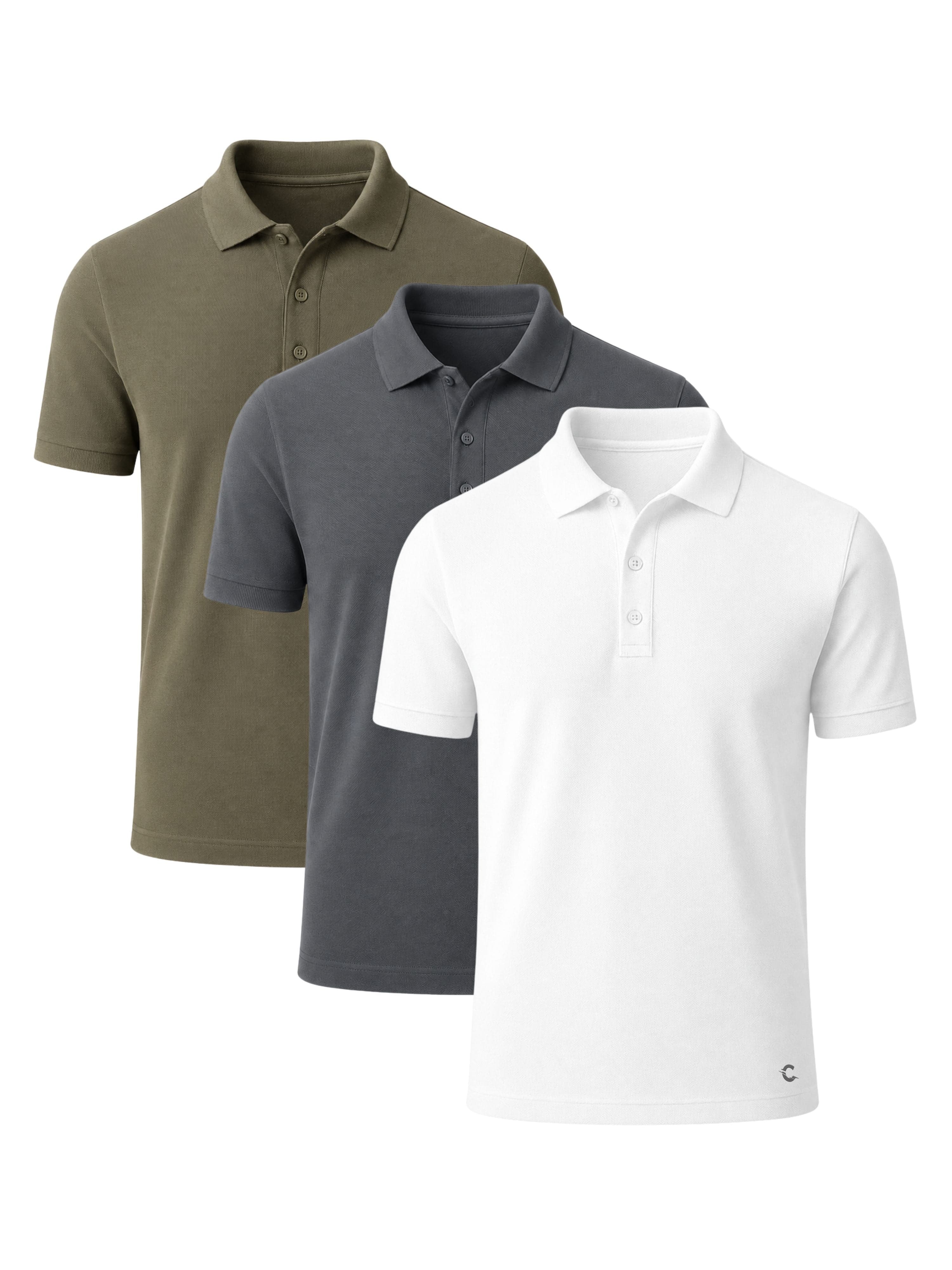 Pique Polos | 3-Pack II