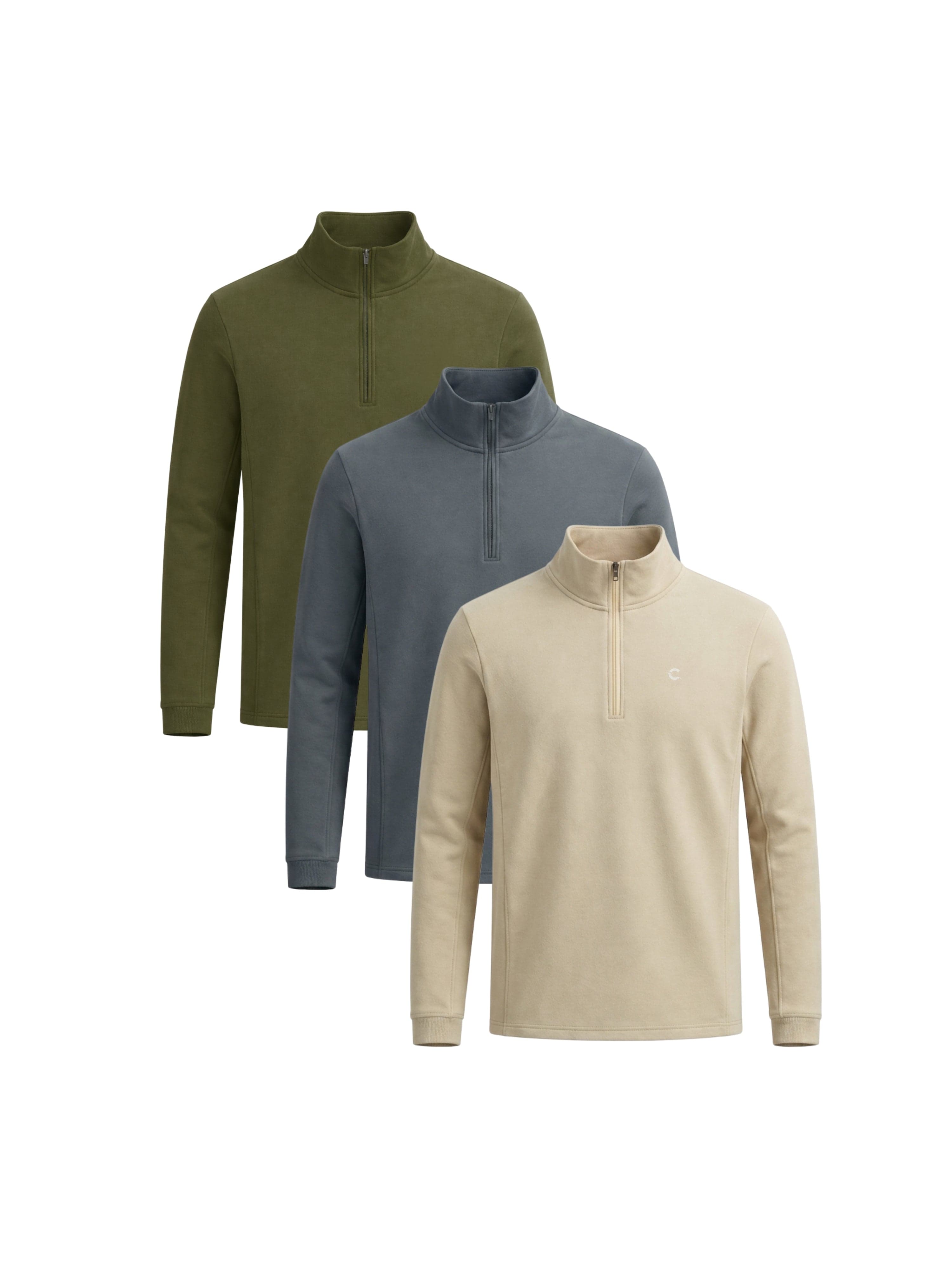 Quarter Zips | 3-Pack V