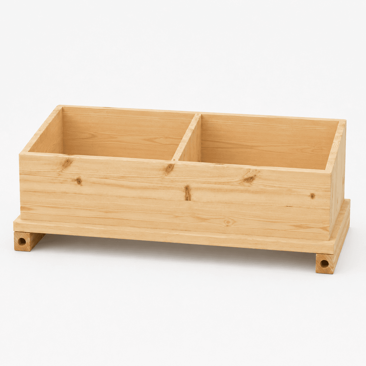 🪵📦 Shelf Space Natural Pine Box Drawer Shelf | 900mm W × 300–600mm D × 100mm H 🇿🇦