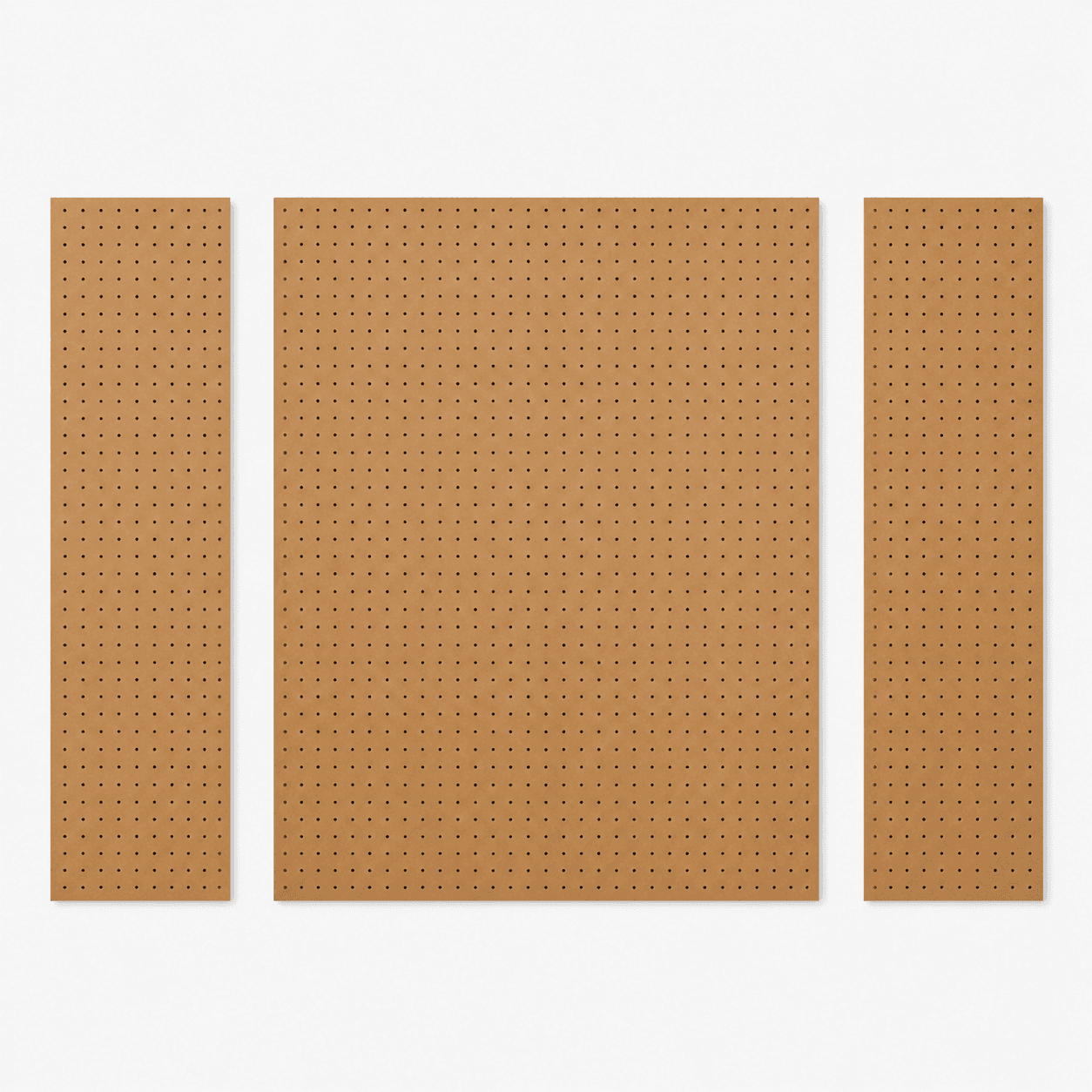 🔧🧰 Shelf Space 3-Sided Peg Board Workstation Set | 900mm W × 1220mm H Back Panel + 200–600mm D Side Panels 🇿🇦