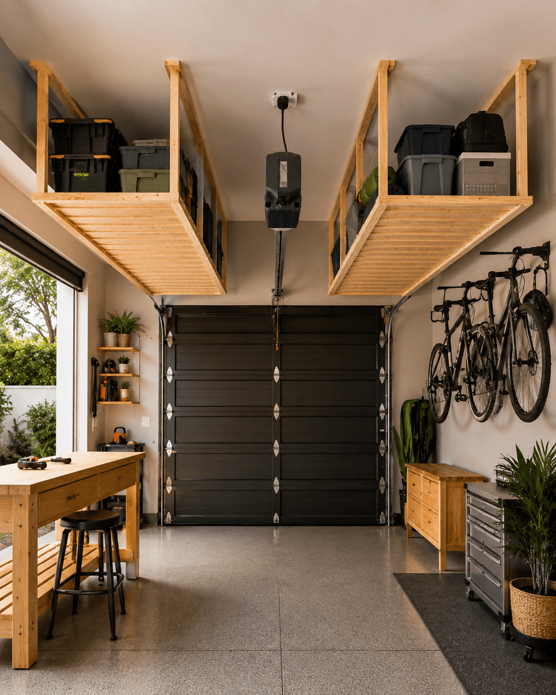 🪜 Roof & Ceiling Wooden DIY Storage Solution — 600mm Height x 900mm Wide x 1000mm - 2,000mm Long