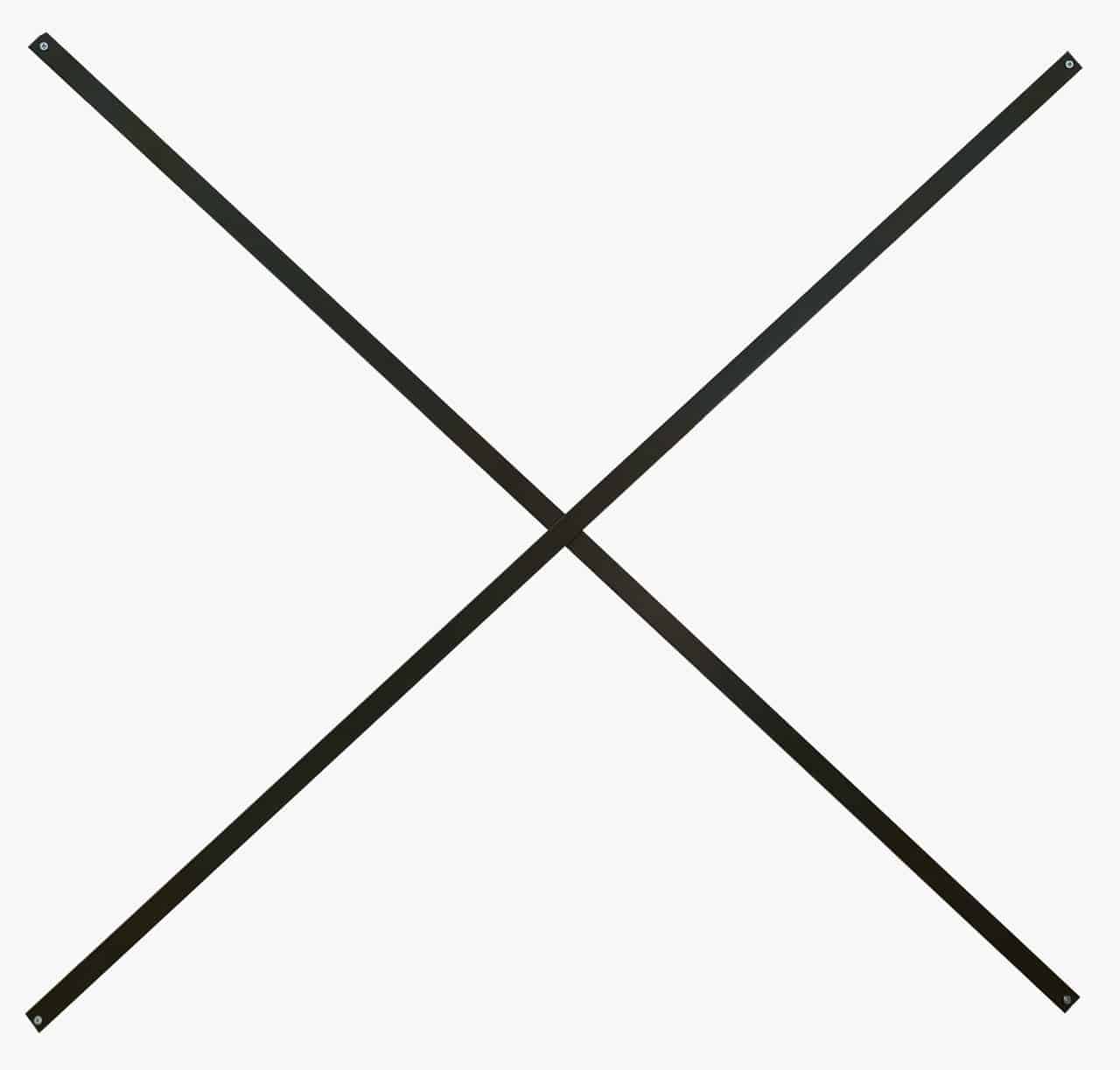 Cross Brace 1.2 M x 1.2m Aluminium.