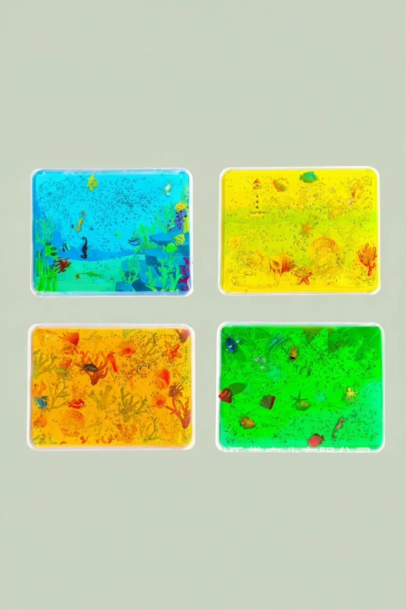Under The Sea Liquid Play Mats