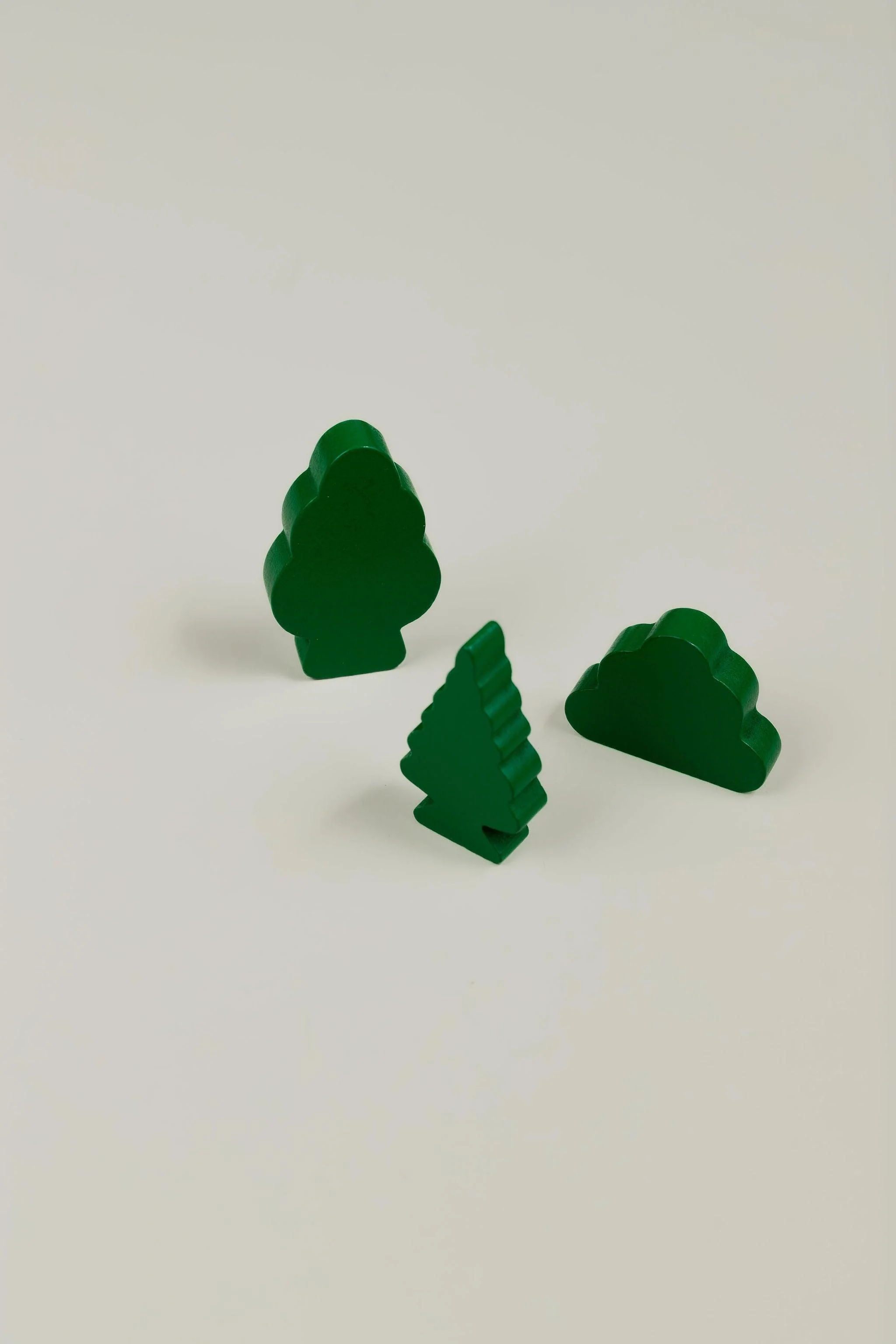 Mini Wooden Trees - Various Colours