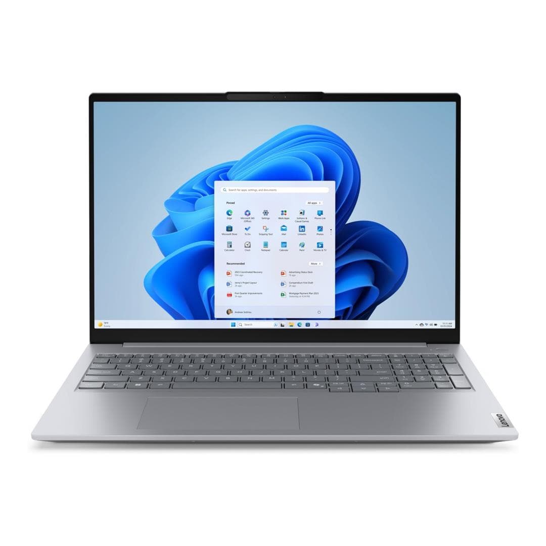 Lenovo ThinkBook 16 G9 IRL 16-inch WUXGA Intel Core 5 210H 16GB RAM 512GB SSD Win 11 Pro Laptop