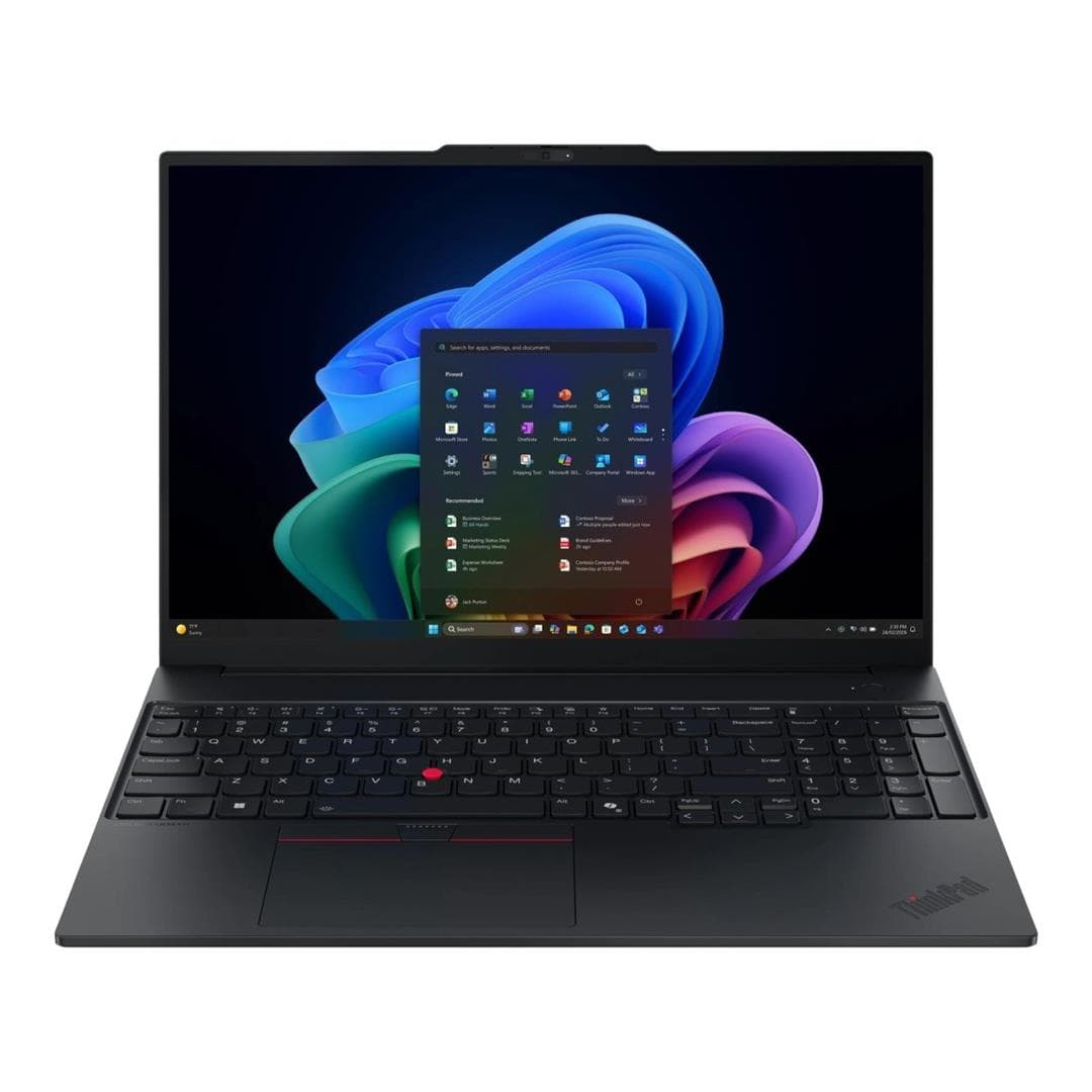 Lenovo ThinkPad E16 G4 16-inch WUXGA Intel Core Ultra 7 355 16GB RAM 1TB SSD Win 11 Pro AI Laptop