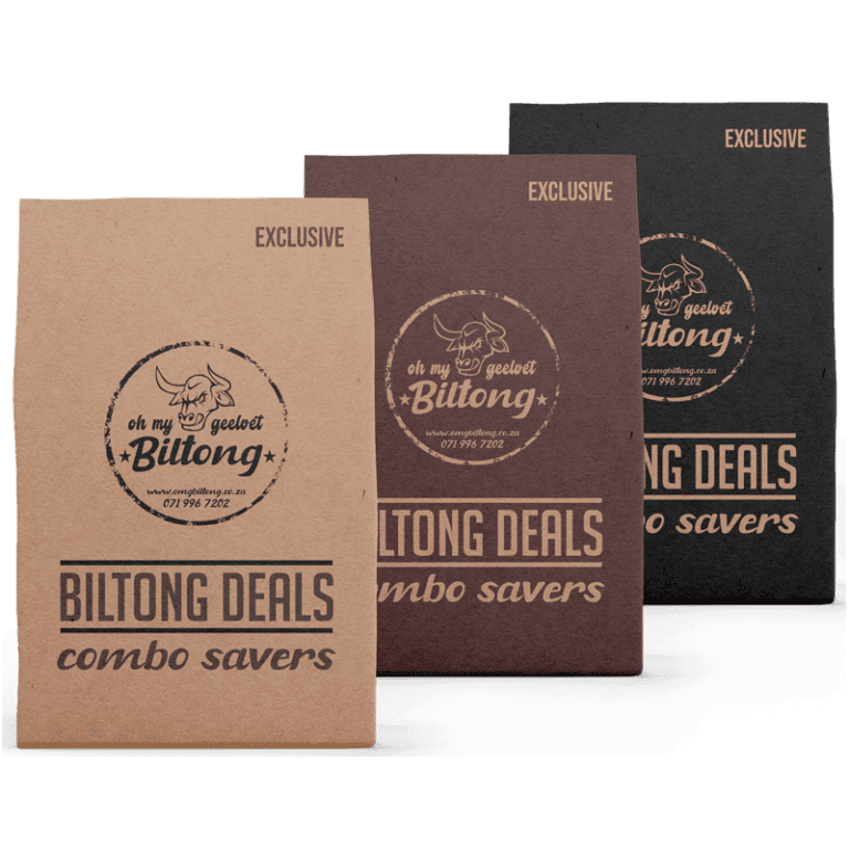 Combo of Yellow Fat Biltong & Free Range Dry Wors