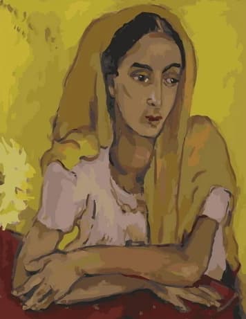 Malay Lady in Yellow