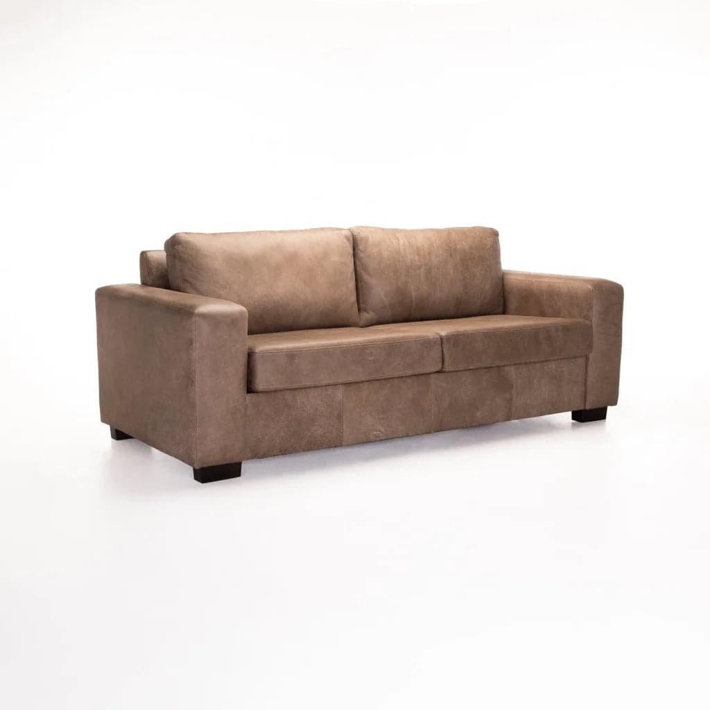 ANTONIO GENUINE LEATHER 3 SEATER COUCH