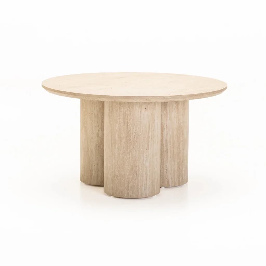KAIA 80cm ROUND COFFEE TABLE
