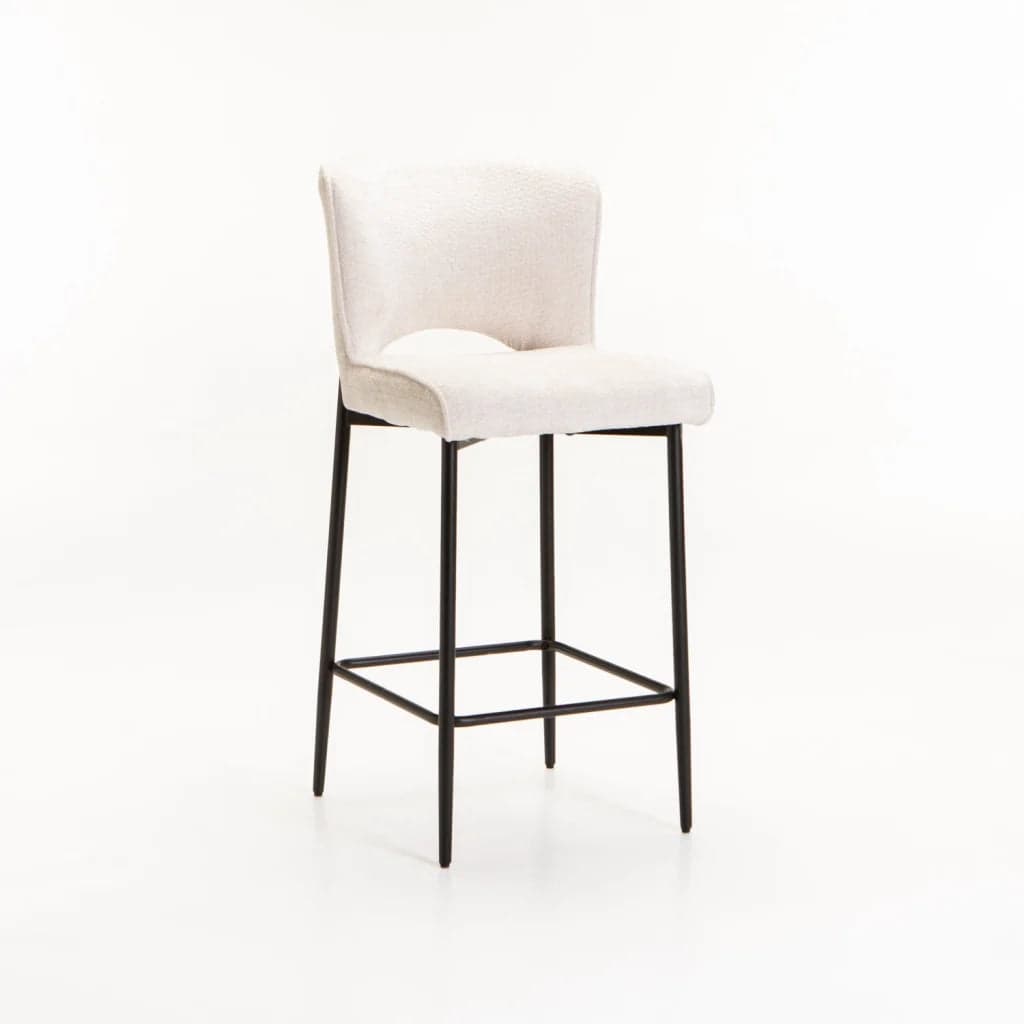 PAVIA FABRIC KITCHEN STOOL