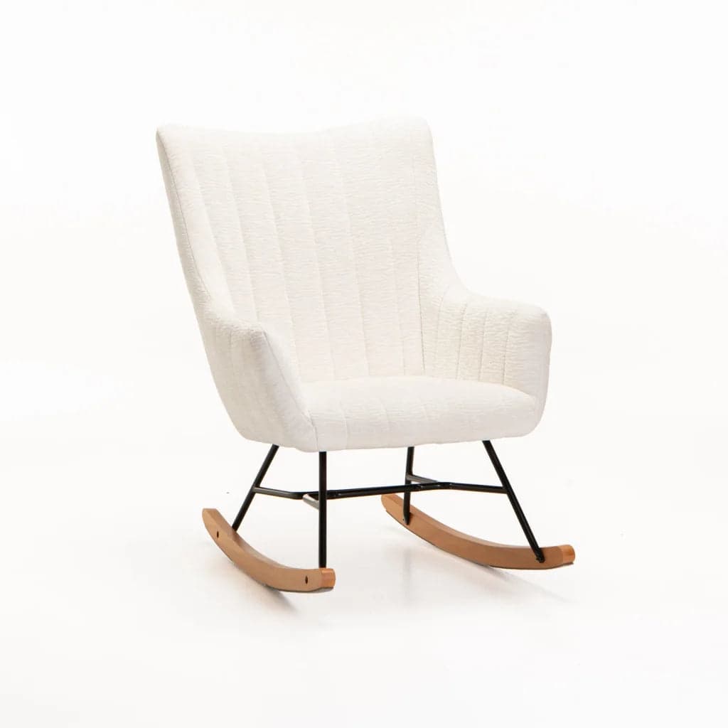 ROSIE VELVET ROCKING CHAIR