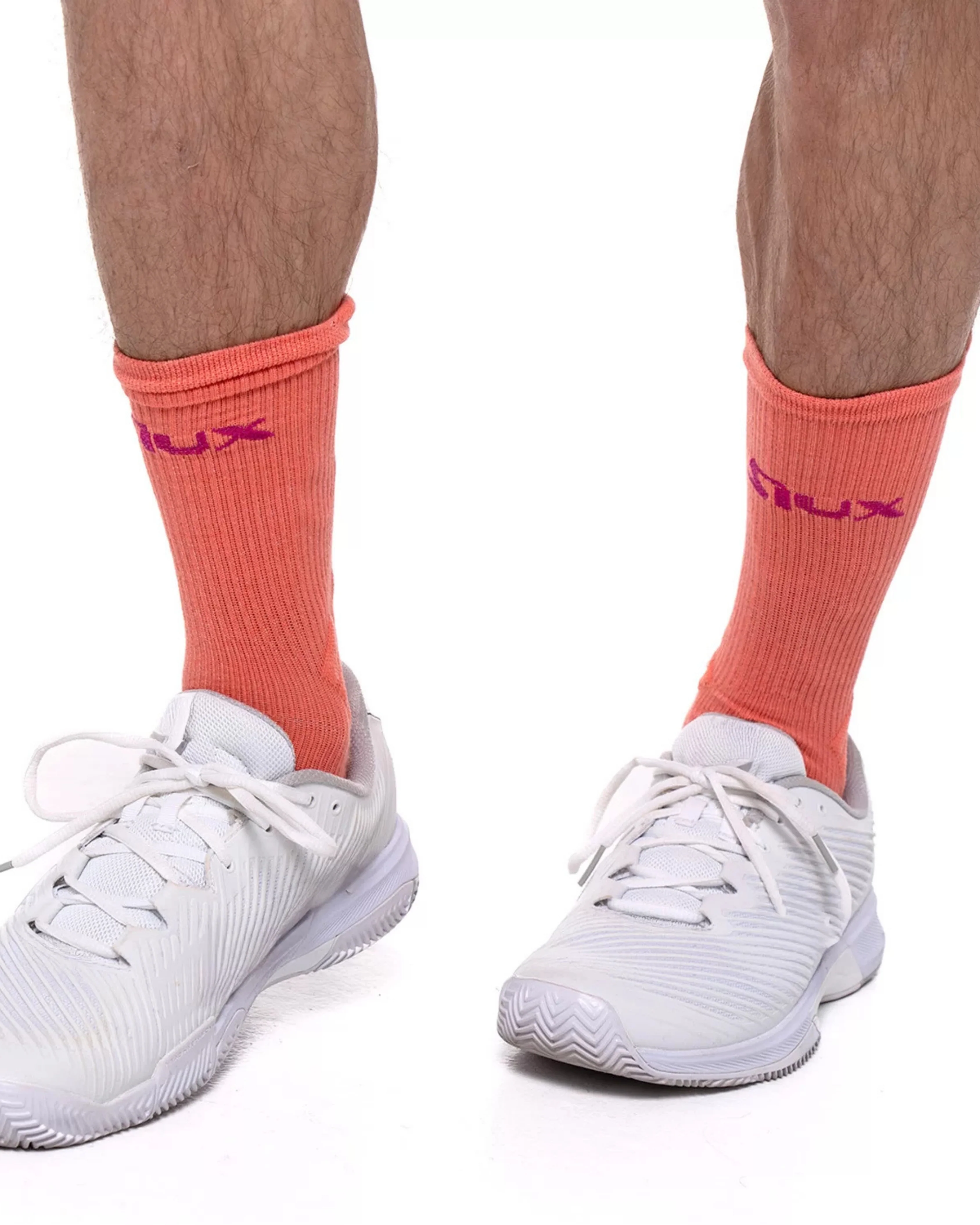 Siux Reveal High Socks - White & Orange
