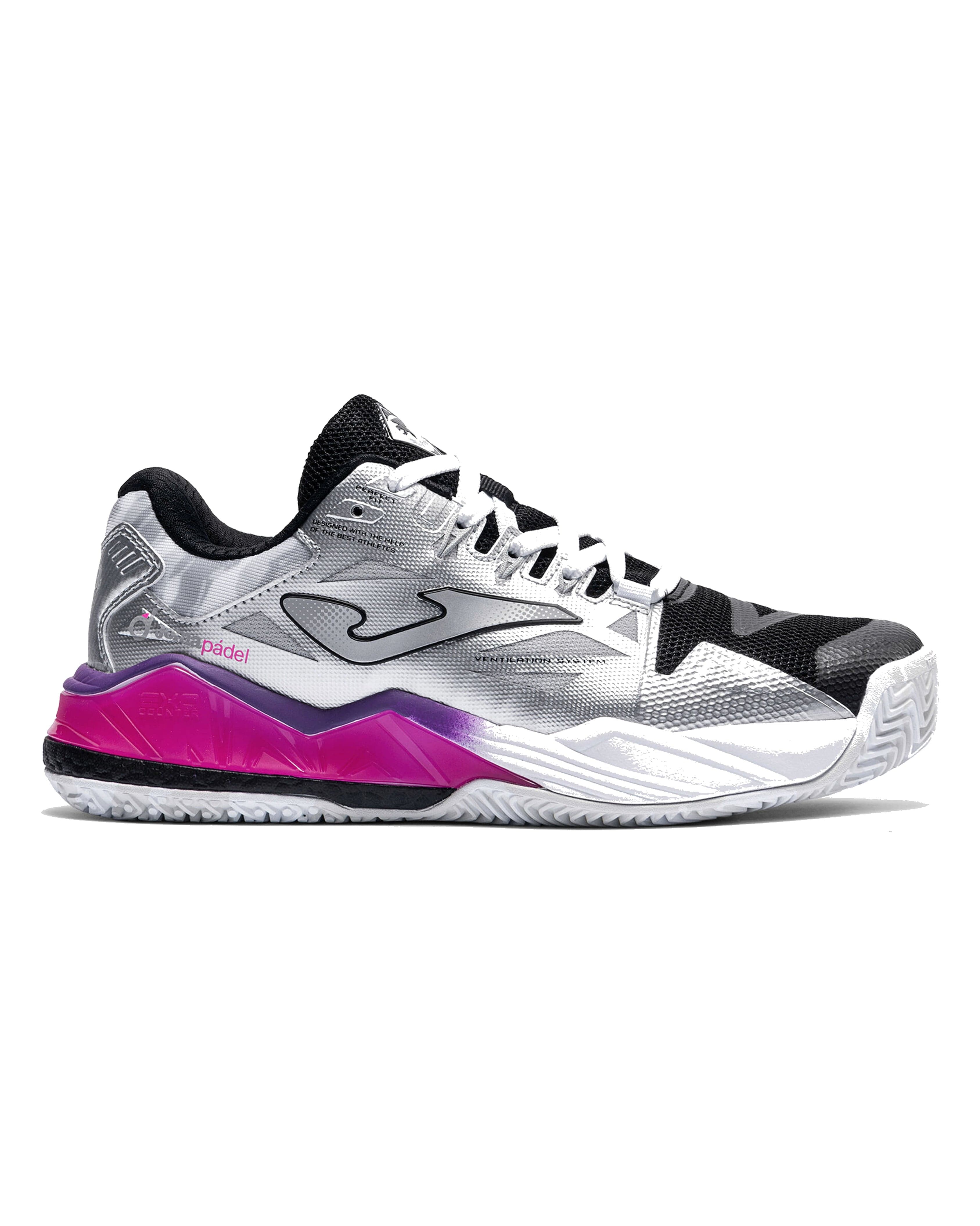 Joma Spin Lady 2612 Padel Shoes Women - Light Gray