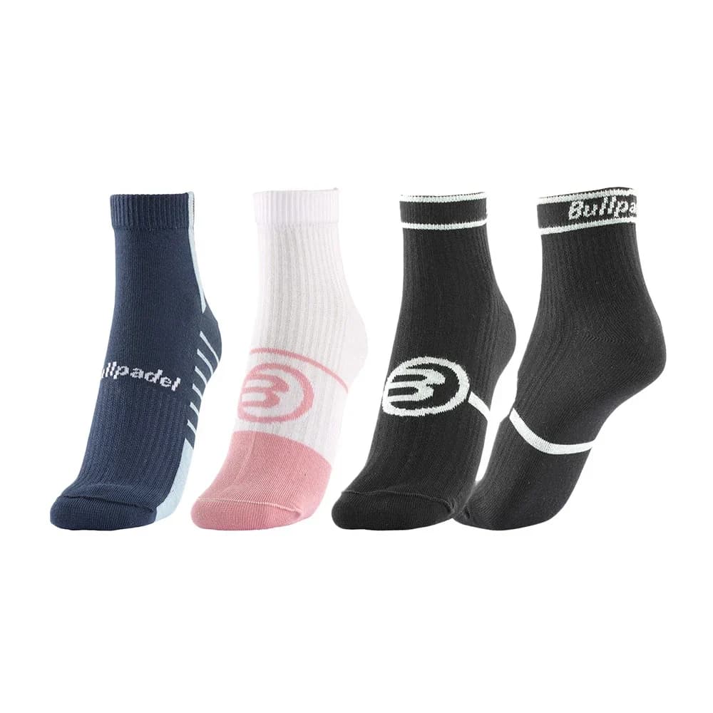 Bullpadel Ankle Socks ladies 3 Pack - Large