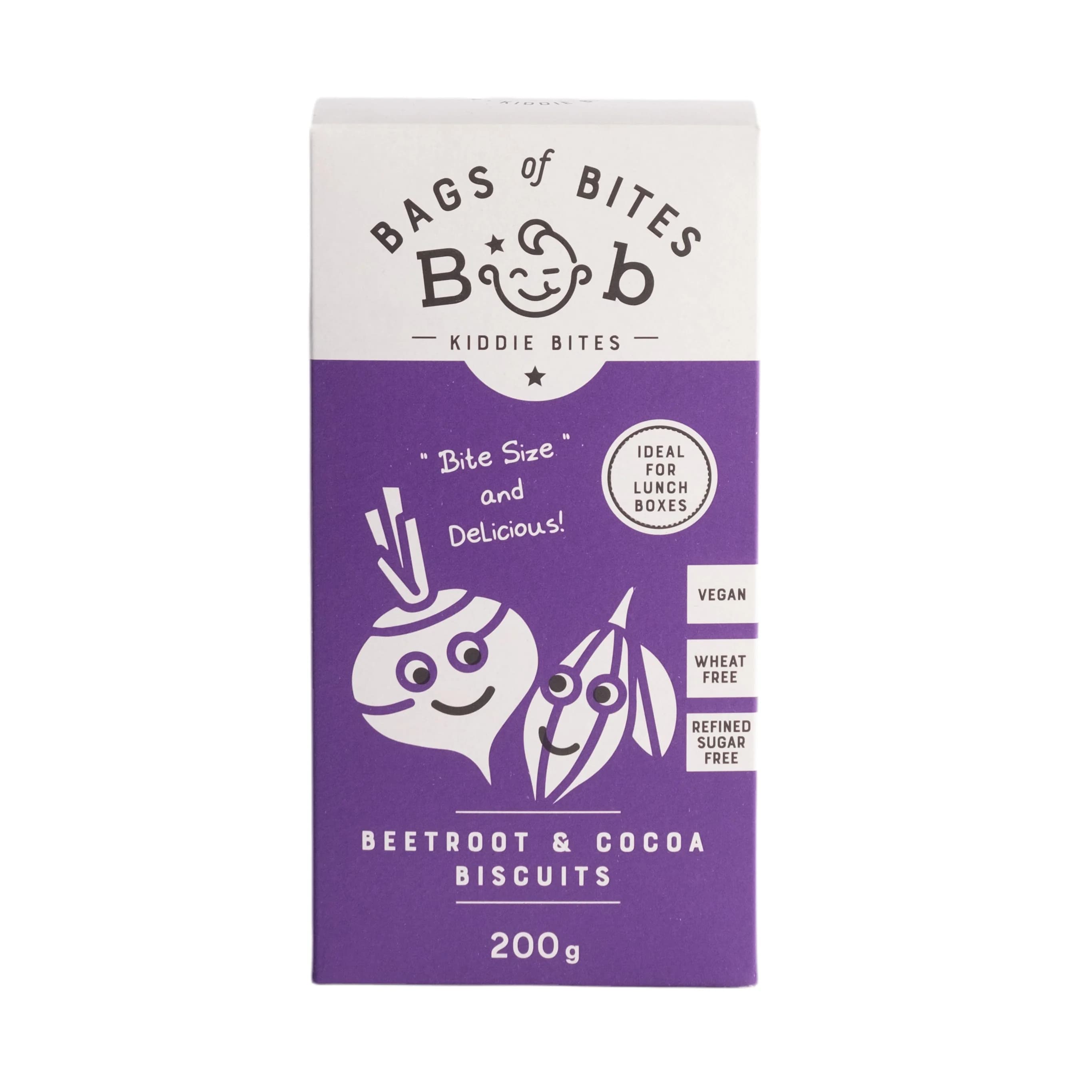Bob Kiddies Bites - Beetroot & Cocoa Biscuits